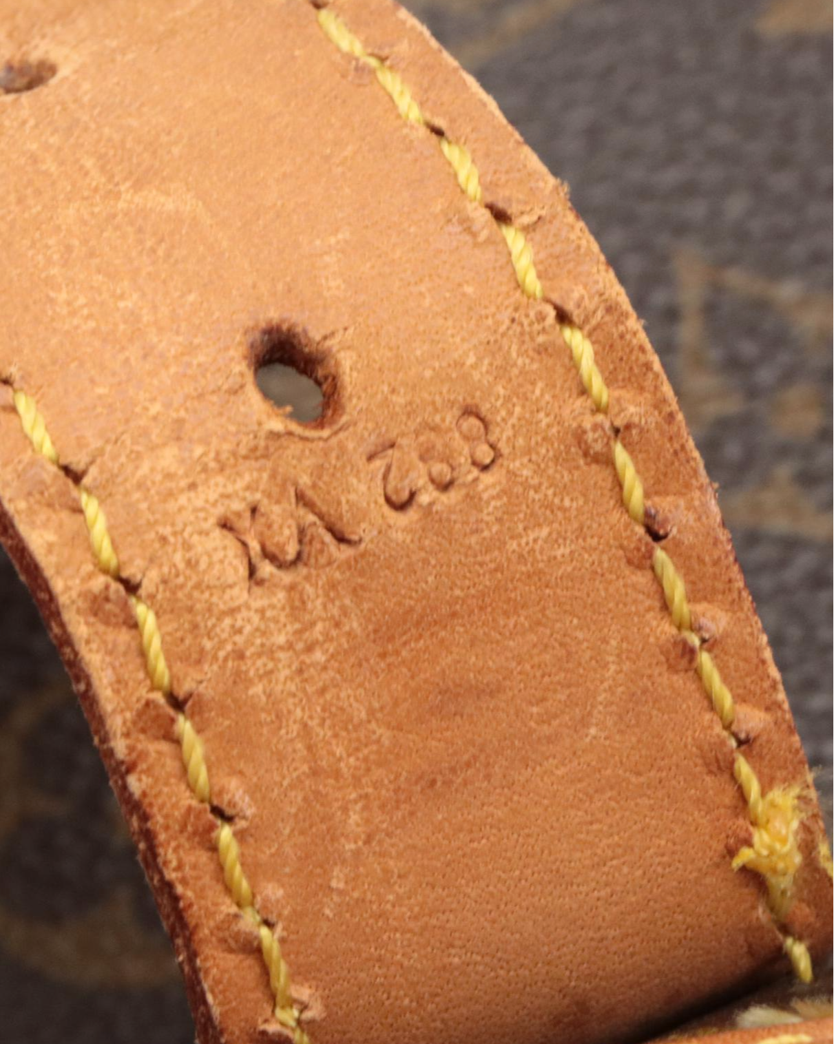 Louis Vuitton Sac Kleber Travel Bag in Monogram Canvas and Vachetta Leather