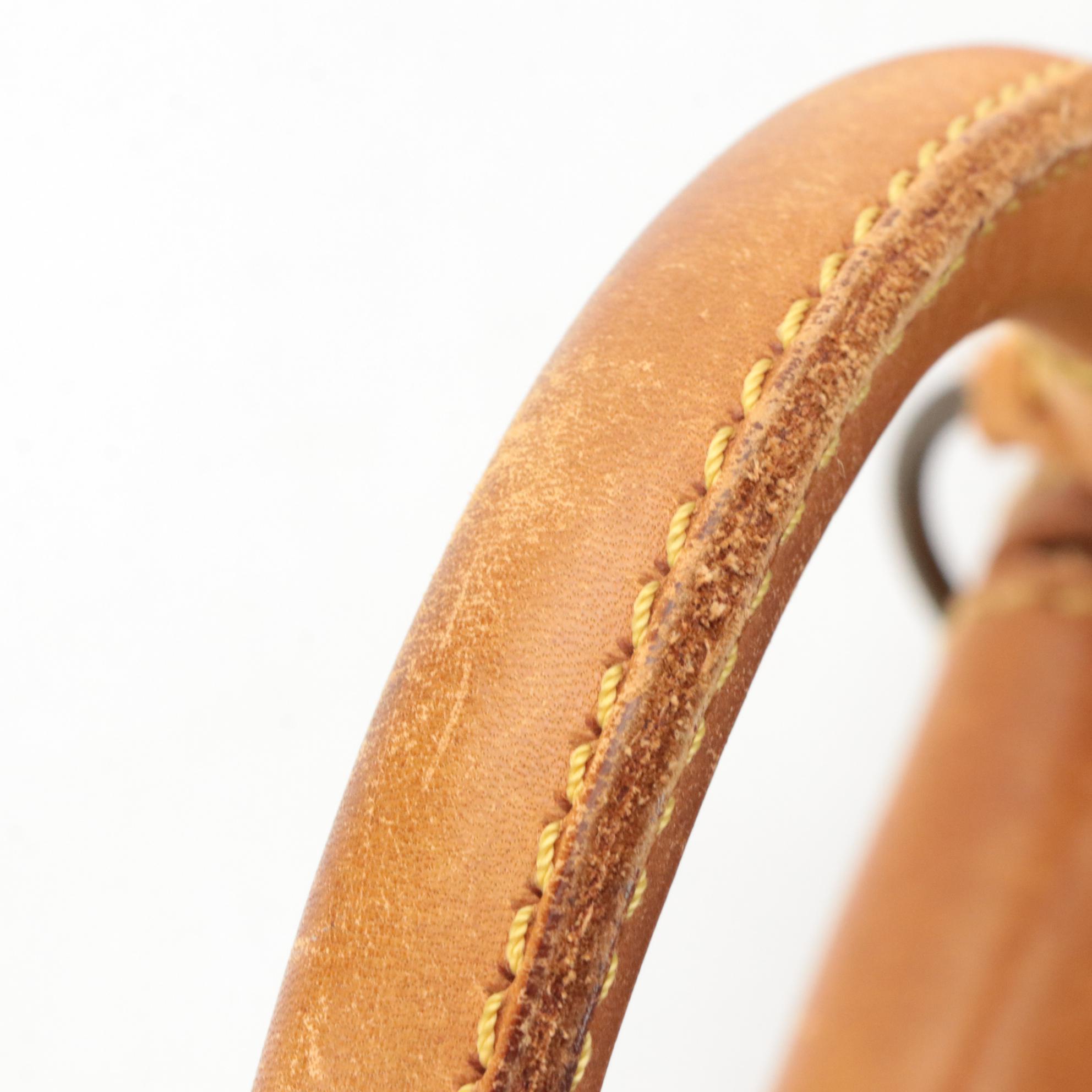 Louis Vuitton Sac Kleber Travel Bag in Monogram Canvas and Vachetta Leather