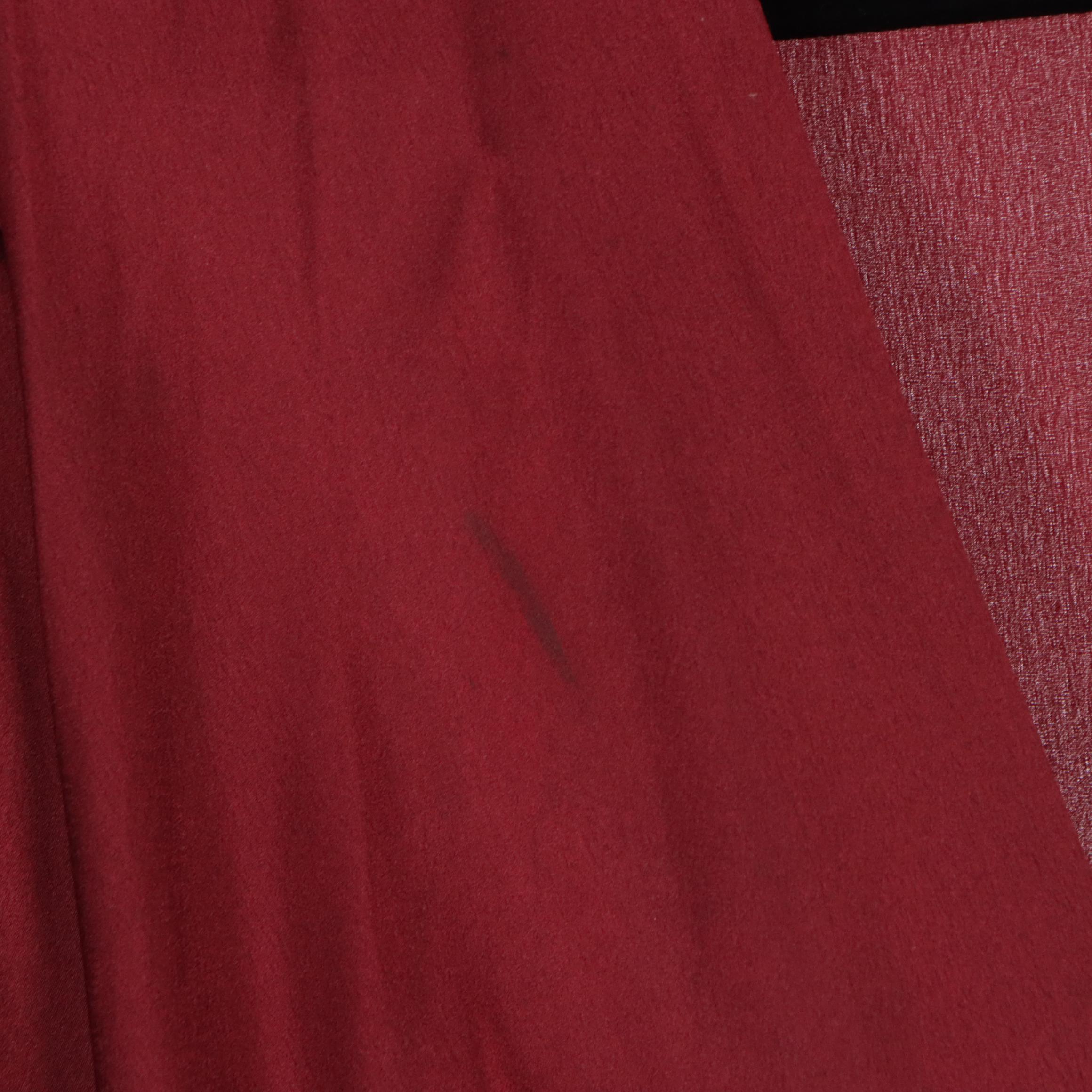 Sonja by Sonja Morgan Ruffled Wrap Dresses in Polyester Satin