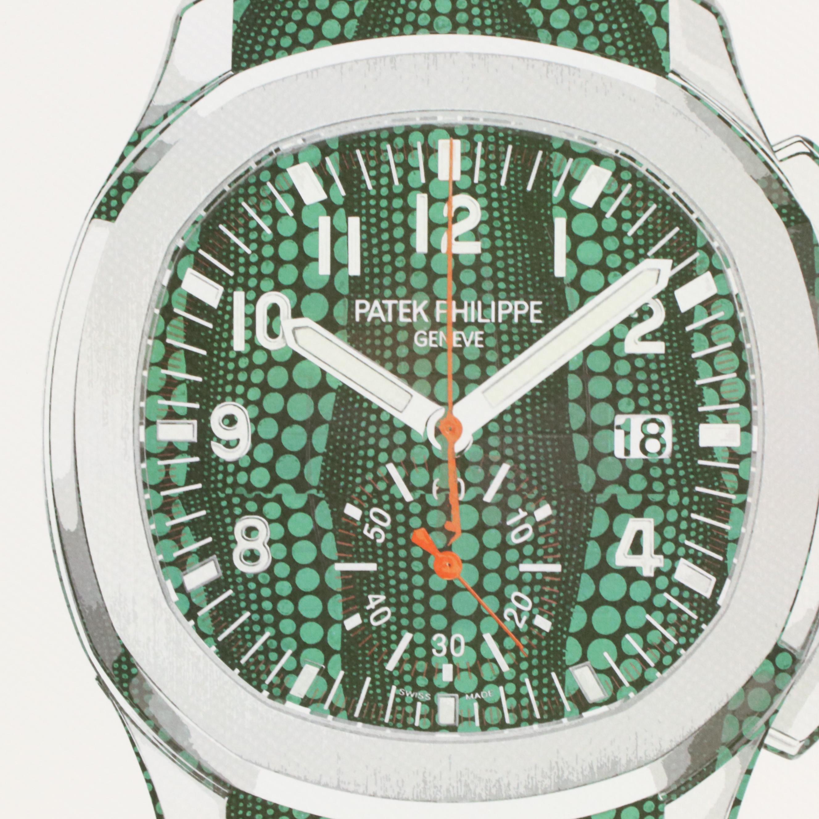 Death NYC Graphic Digital Print Featuring Patek x Yayoi Kusama, 21st Century