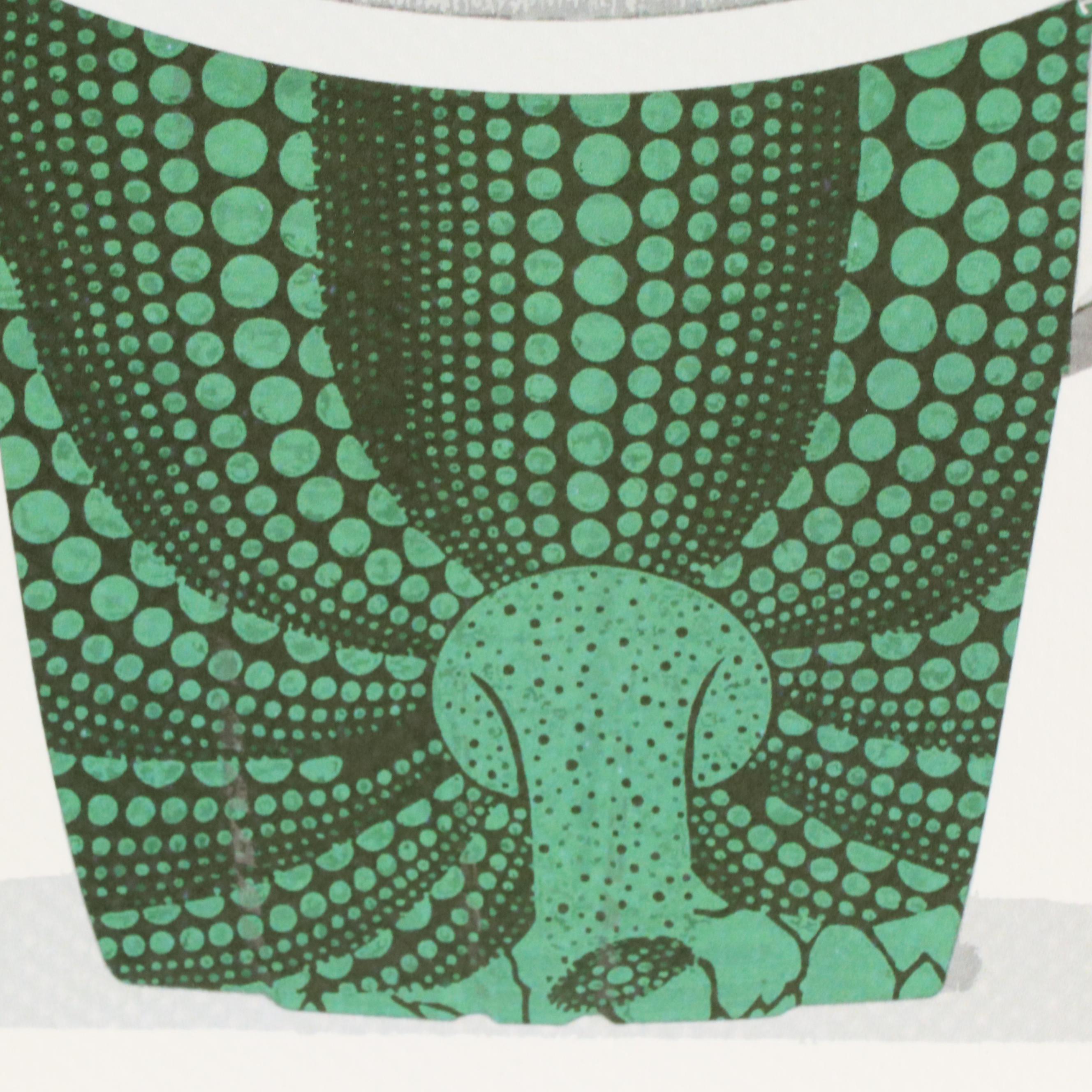 Death NYC Graphic Digital Print Featuring Patek x Yayoi Kusama, 21st Century