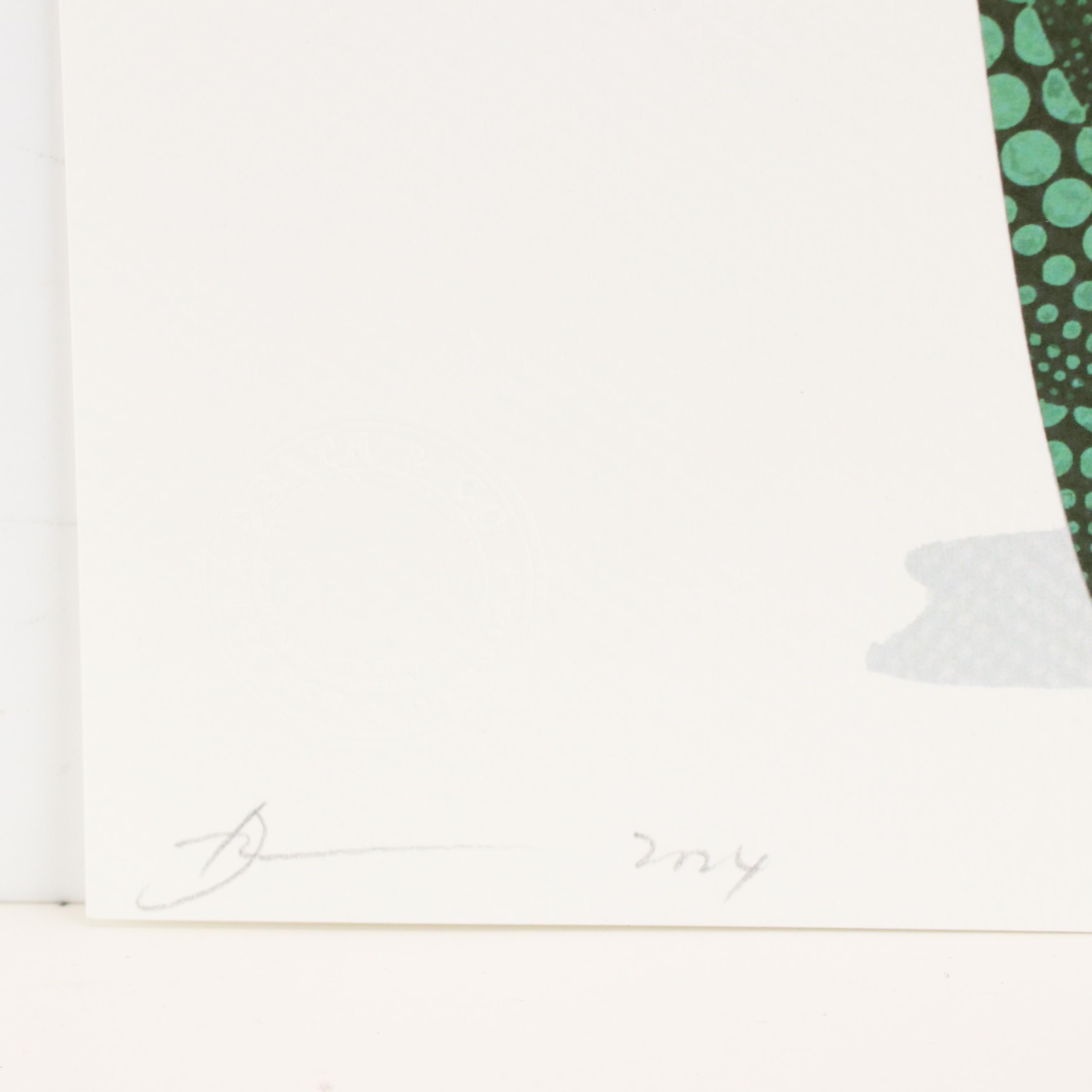 Death NYC Graphic Digital Print Featuring Patek x Yayoi Kusama, 21st Century