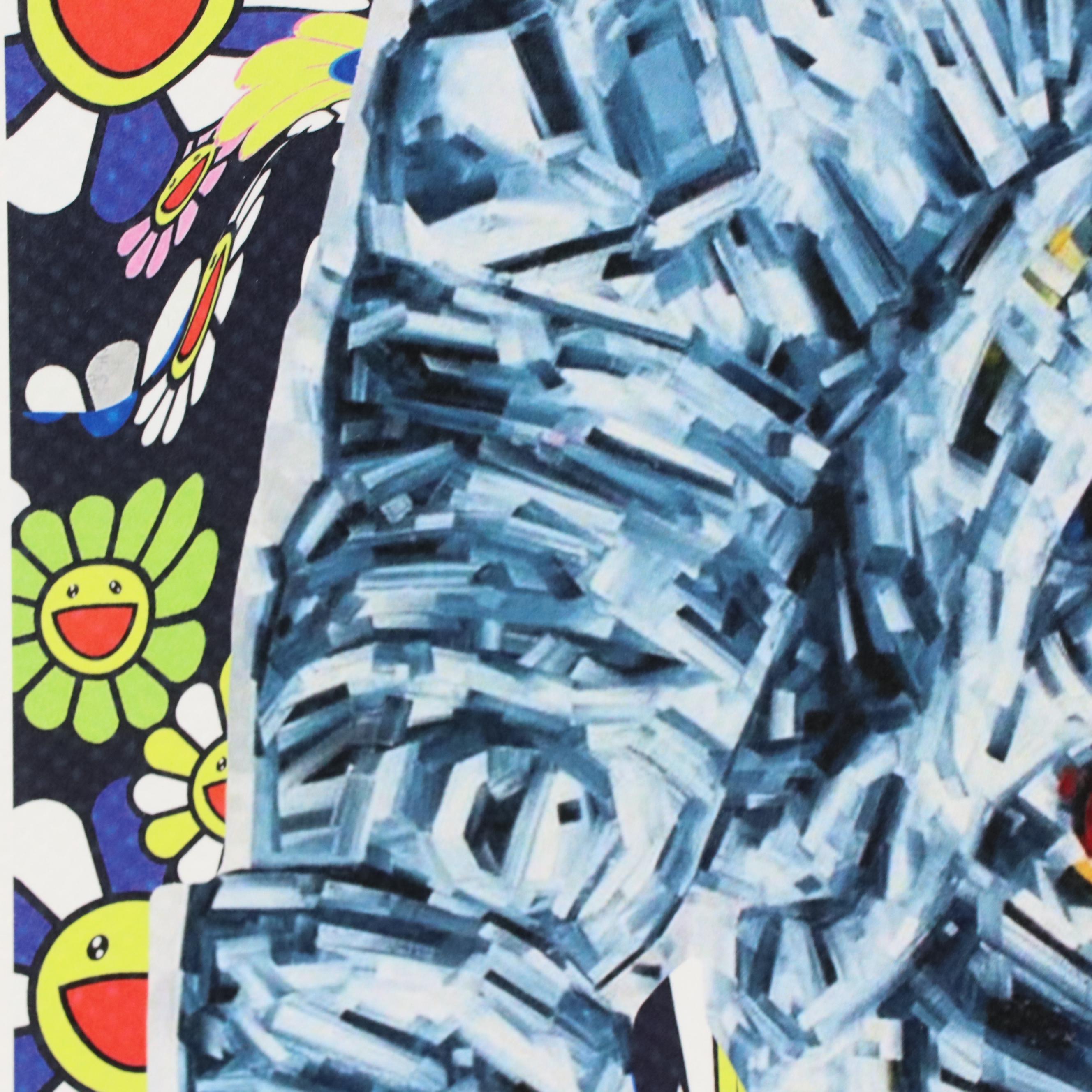 Death NYC Graphic Digital Print Featuring Murakami x Michael Kagan, 2023