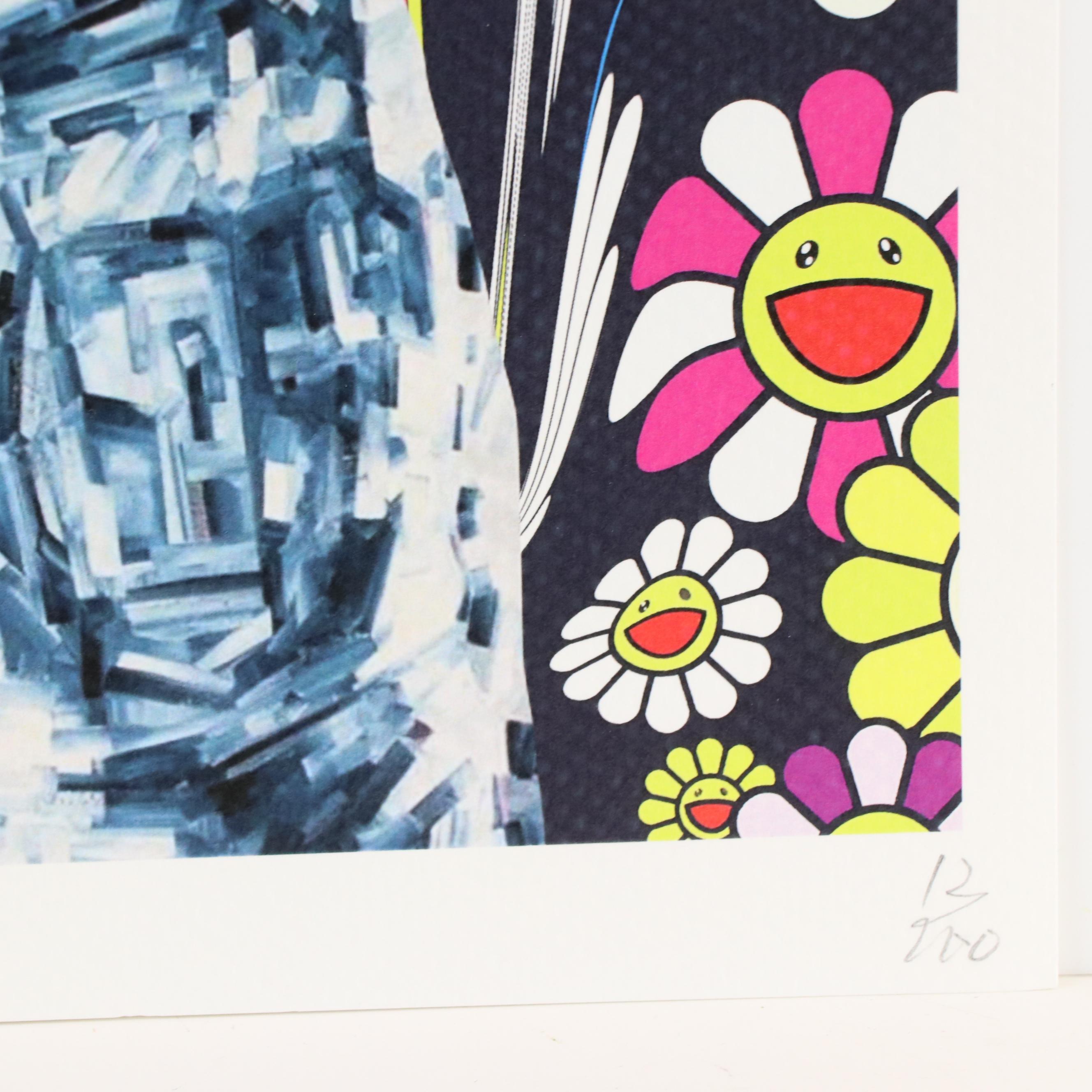 Death NYC Graphic Digital Print Featuring Murakami x Michael Kagan, 2023