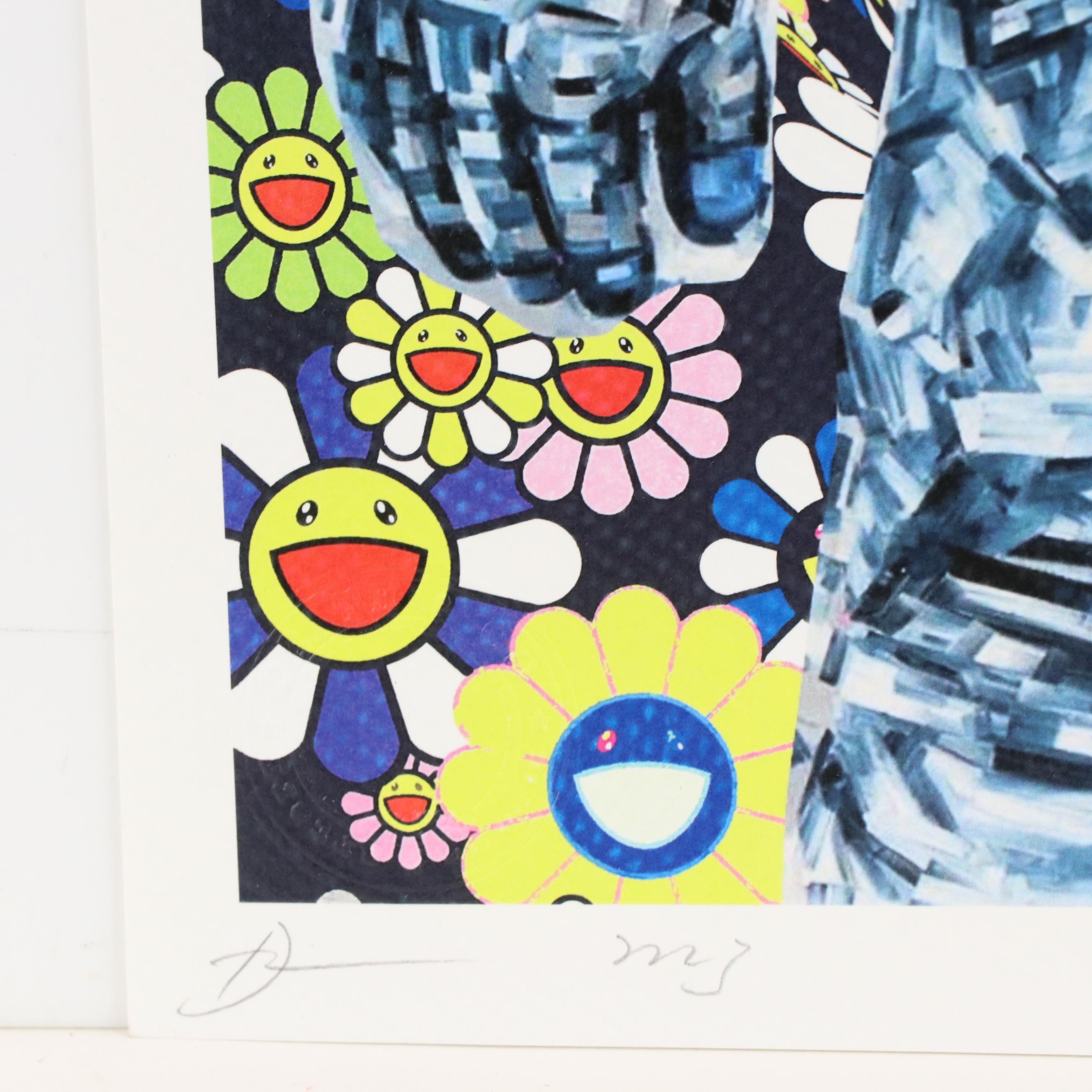 Death NYC Graphic Digital Print Featuring Murakami x Michael Kagan, 2023