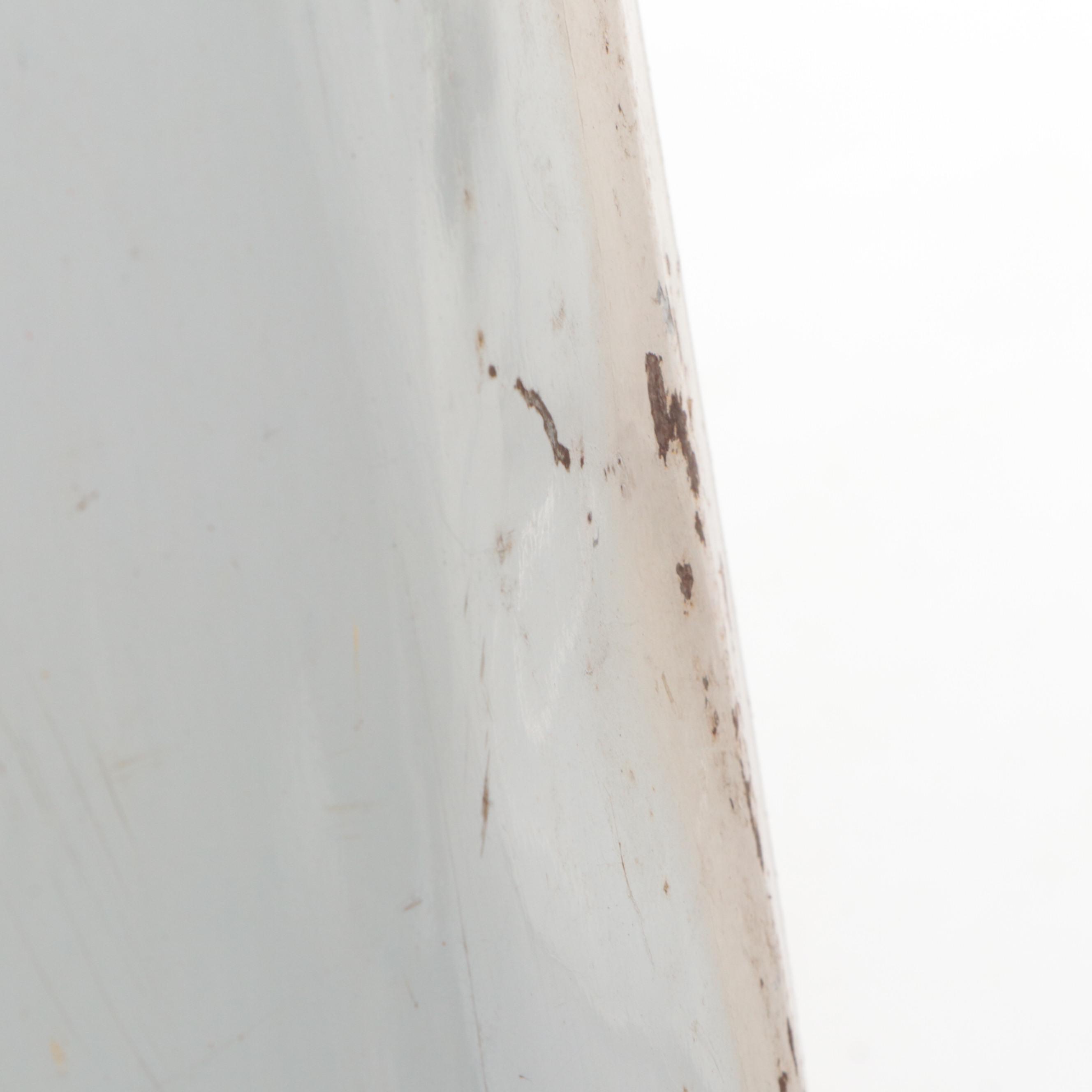 Mobiloil Metal Five-Gallon Oil Can, Mid-20th Century