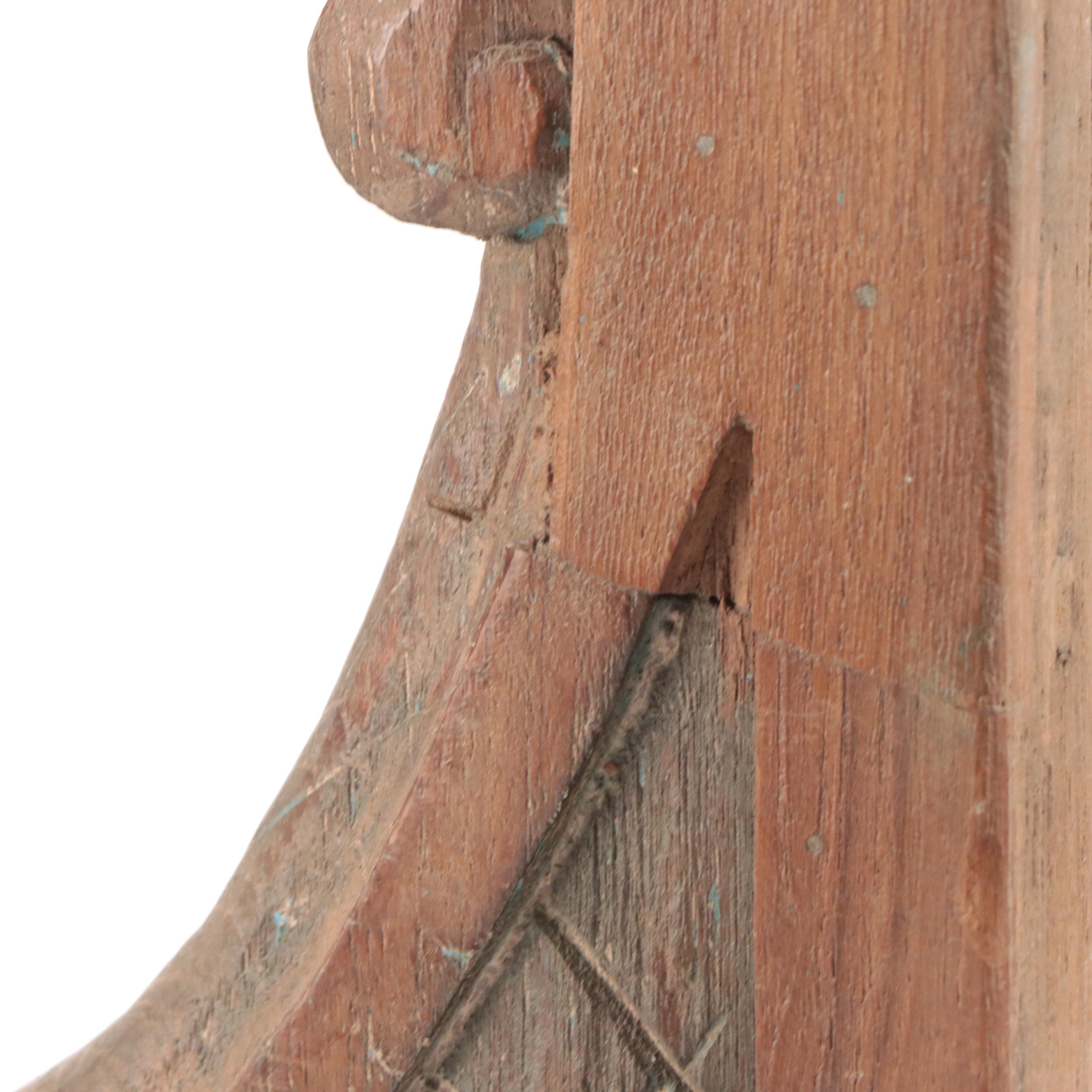 Salvaged Architectural Carved Wood Corbels