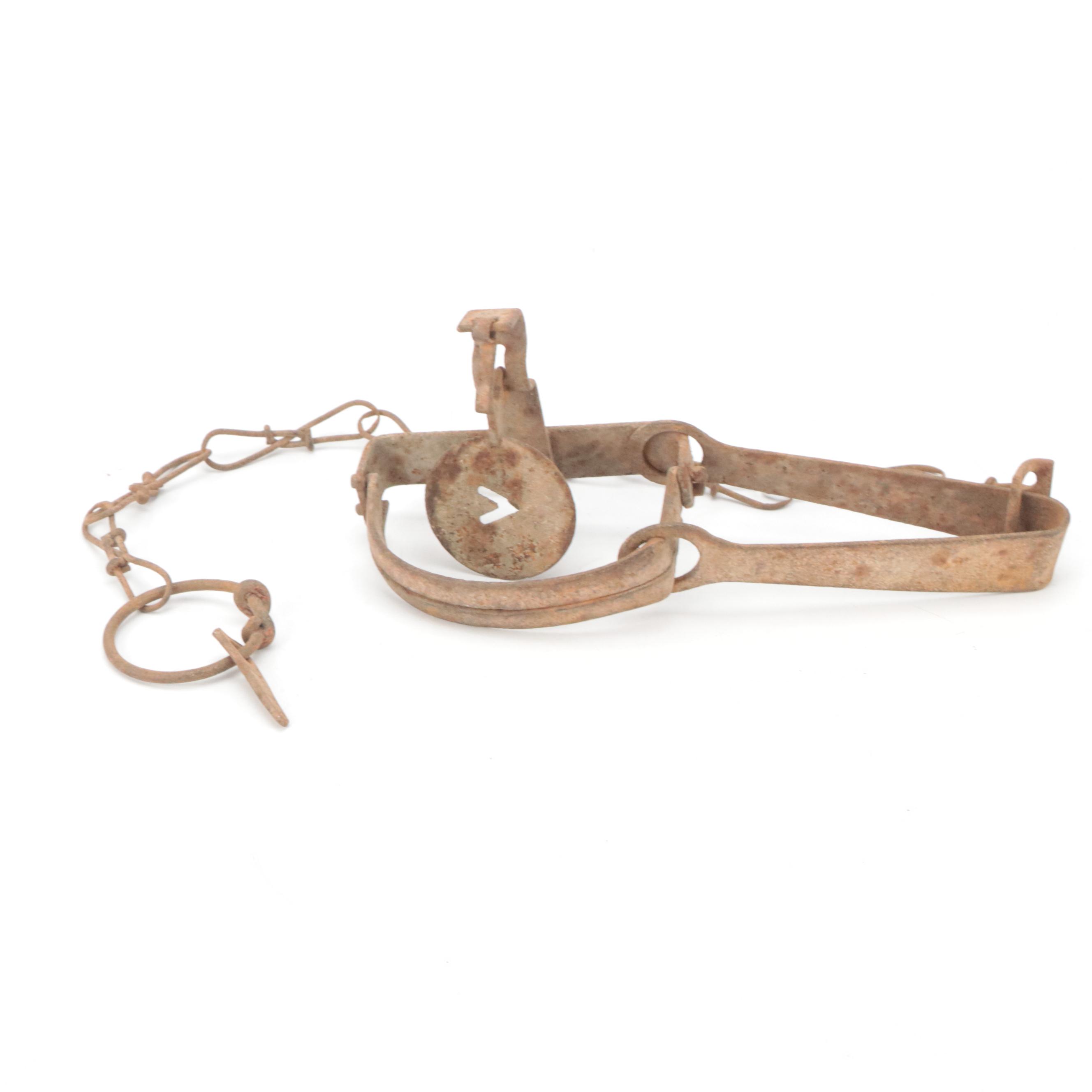 Oneida Victor No. 1 and Other Metal Traps, Early 20th Century