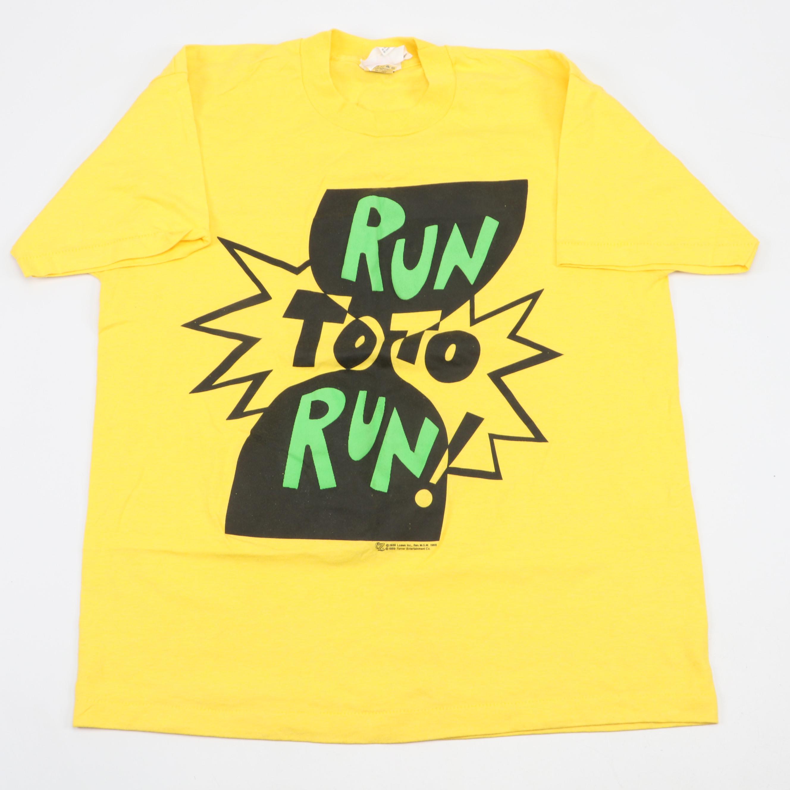 Cowardly Lion Mask and "The Wizard of Oz" T-Shirts, 1995