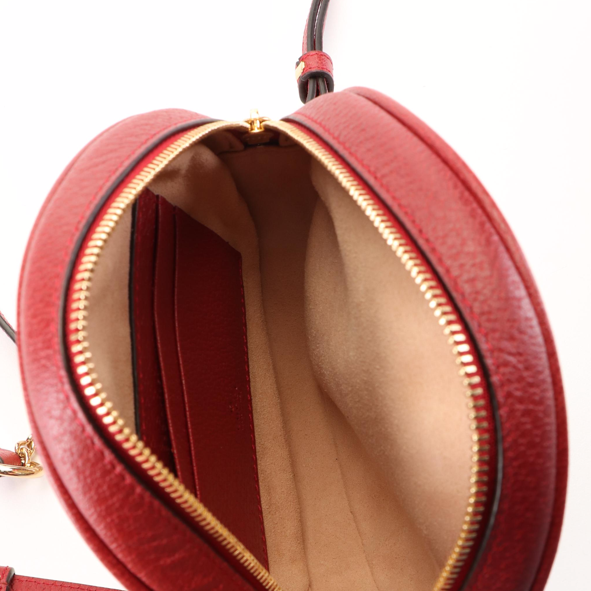 Gucci Ophidia Round Sherry Line Backpack in Floral Printed GG Supreme Canvas