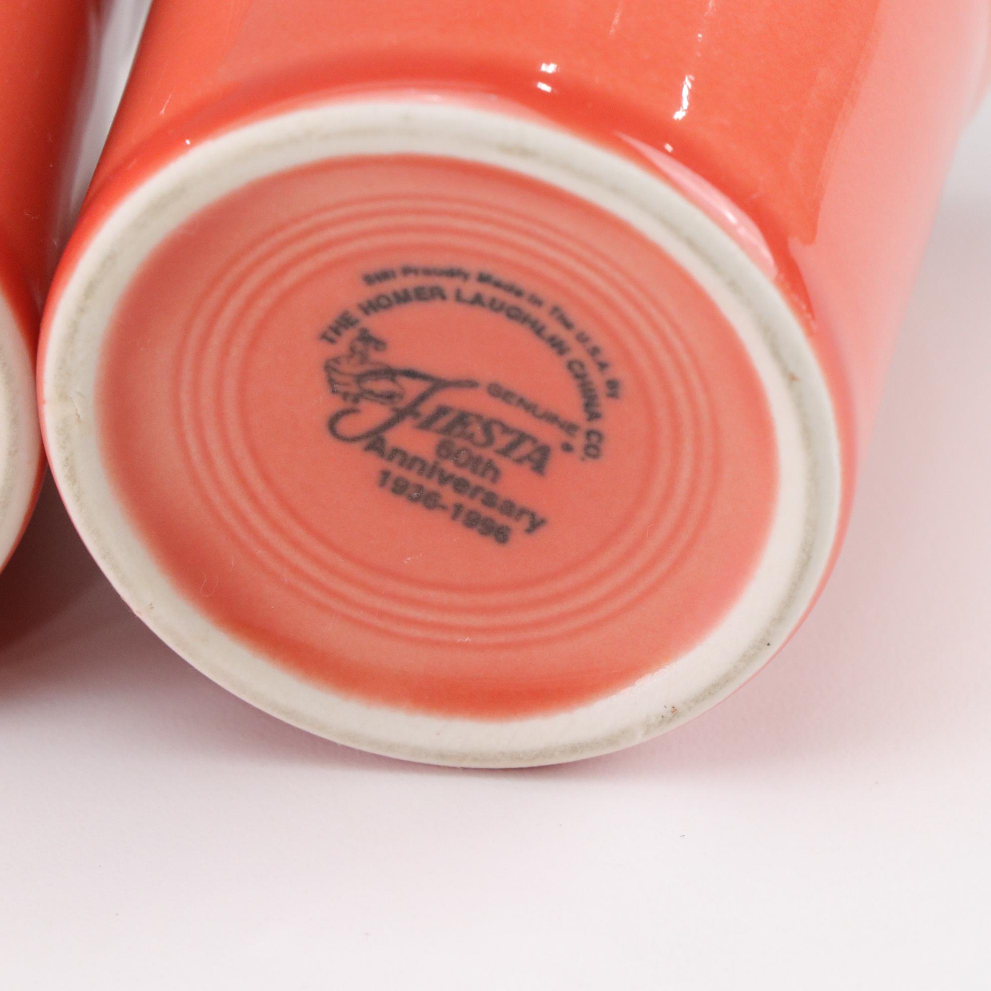 Fiestaware  60th Anniversary Pitcher & Tumblers and More Dishware