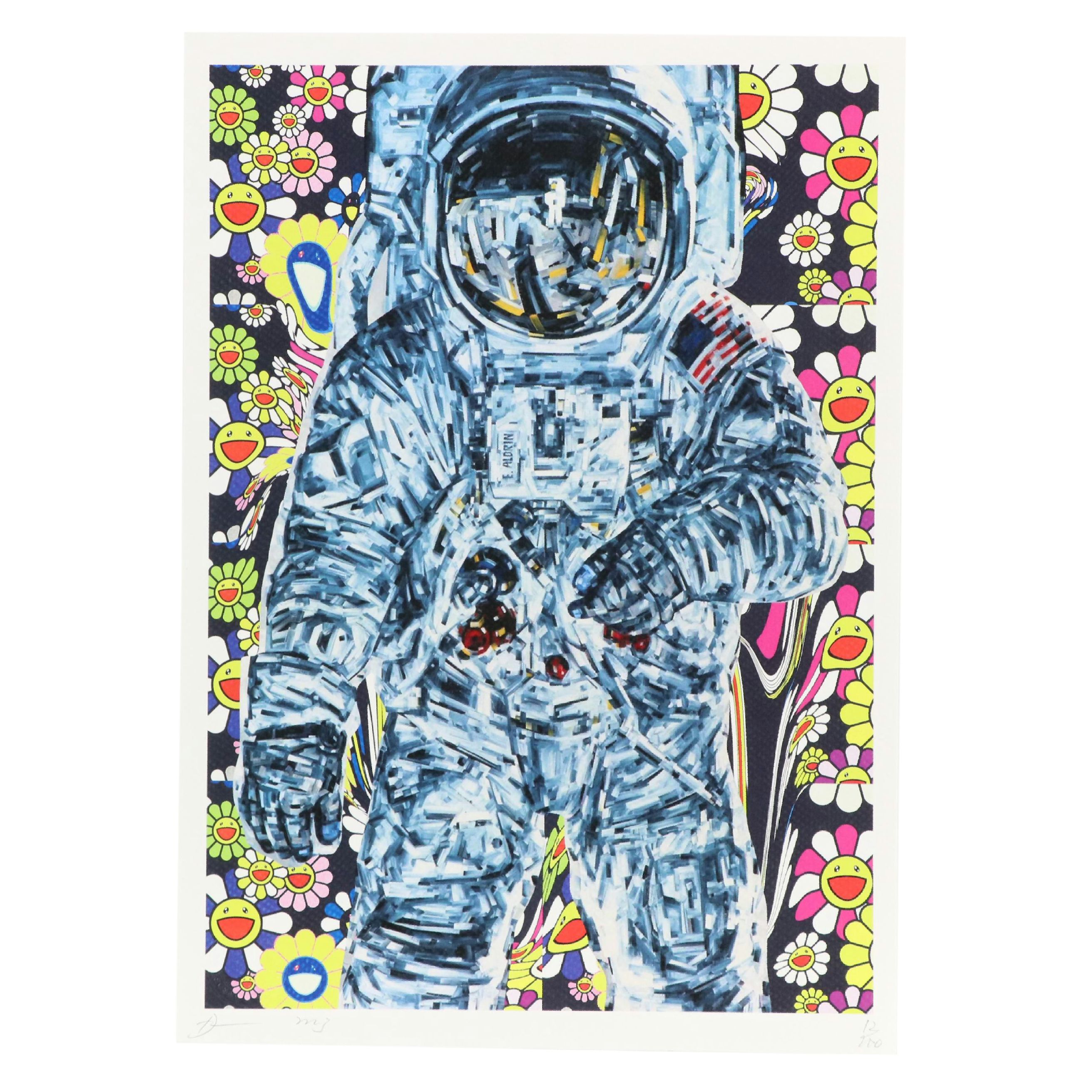 Death NYC Graphic Digital Print Featuring Murakami x Michael Kagan, 2023