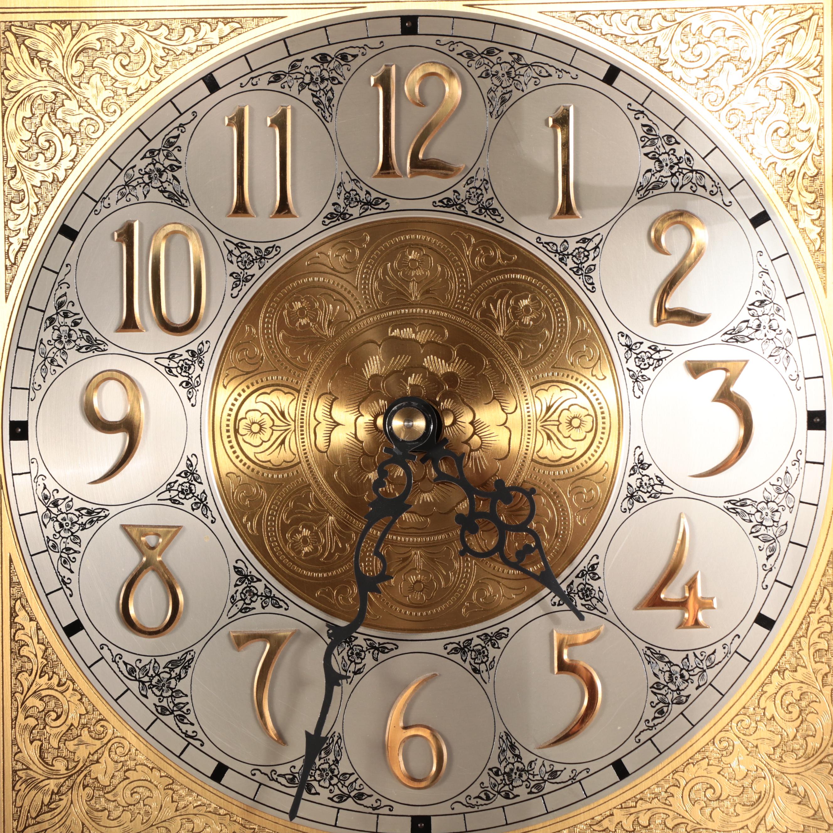 Colonial Mfg. Co. Grandfather Clock, 1960s