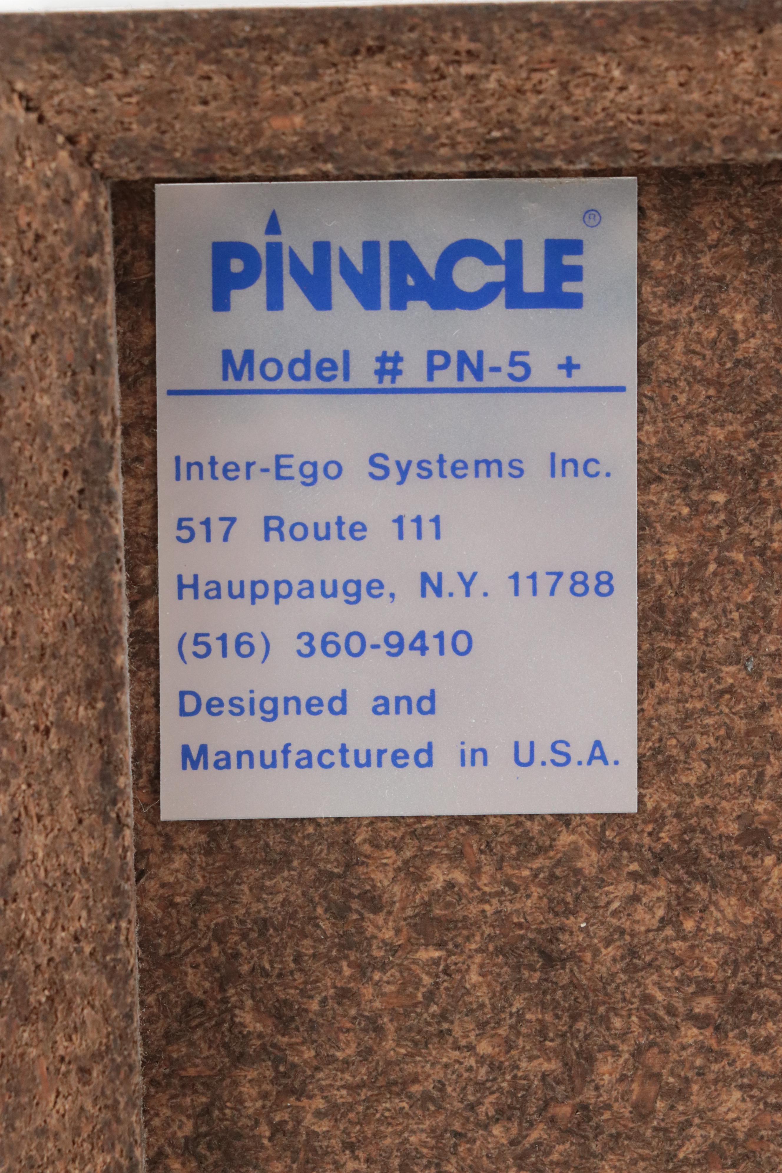 Pioneer Model SX-550 Stereo Receiver and Pinnacle PN-5+ Speakers, 1976–1978