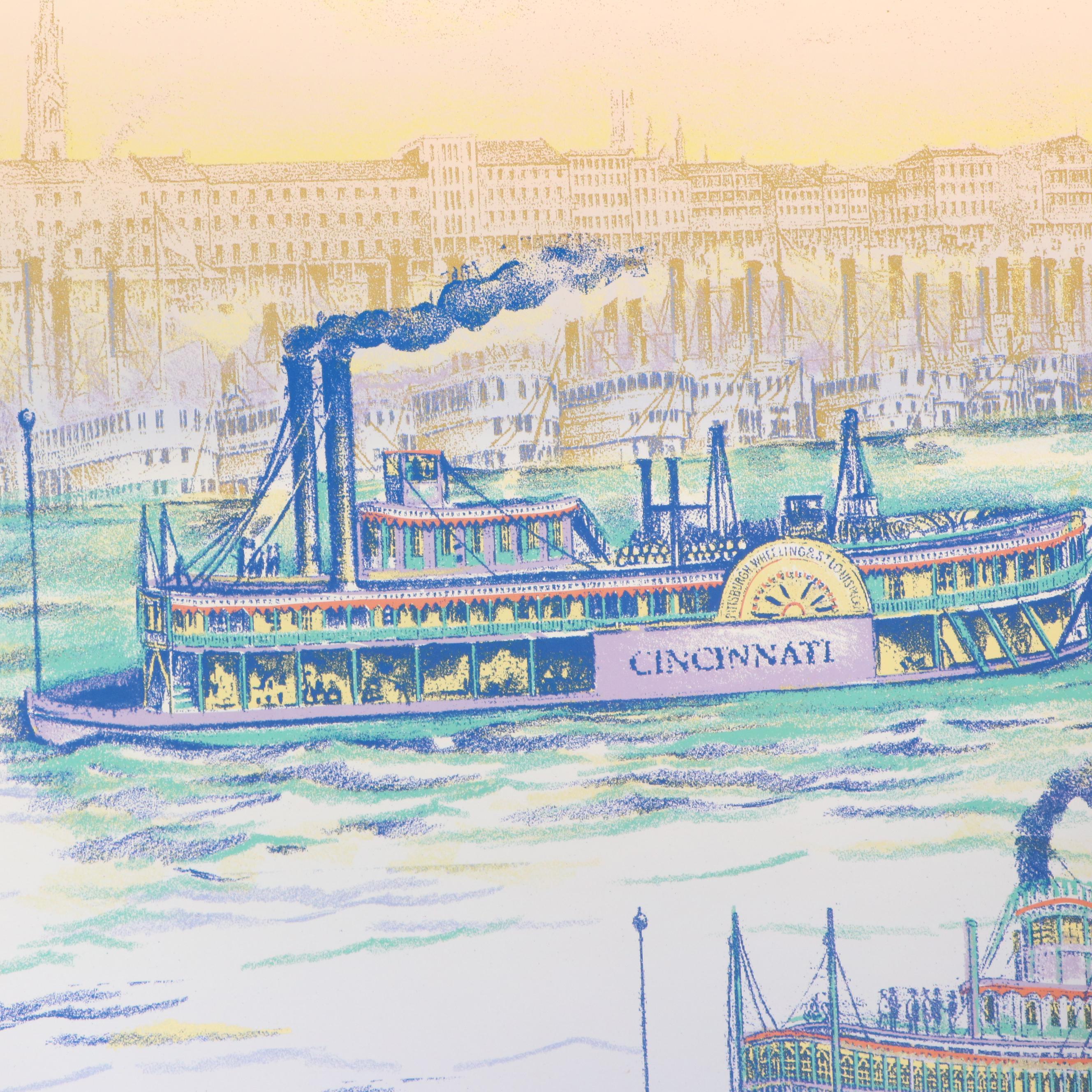 Vintage Cincinnati Posters, Late 20th Century