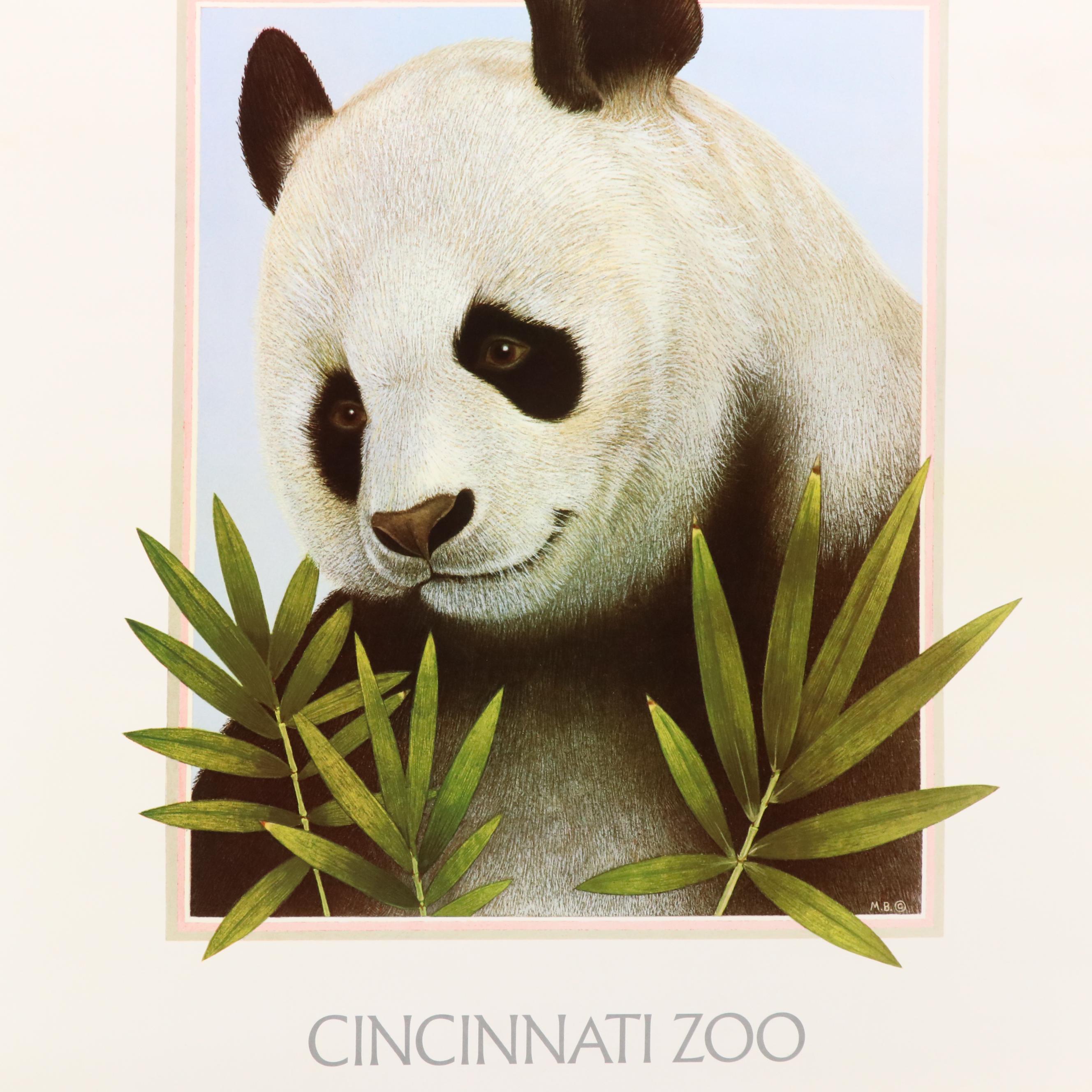 Vintage Cincinnati Posters, Late 20th Century
