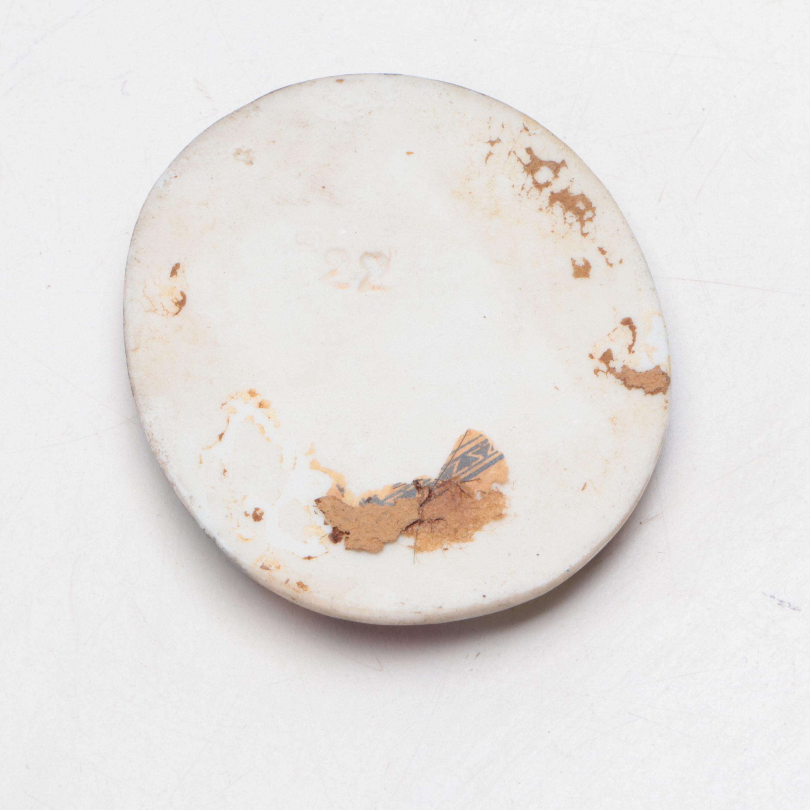 Framed German Hand-Painted Porcelain Queen Louise and Raphael's Cherubs Plaques