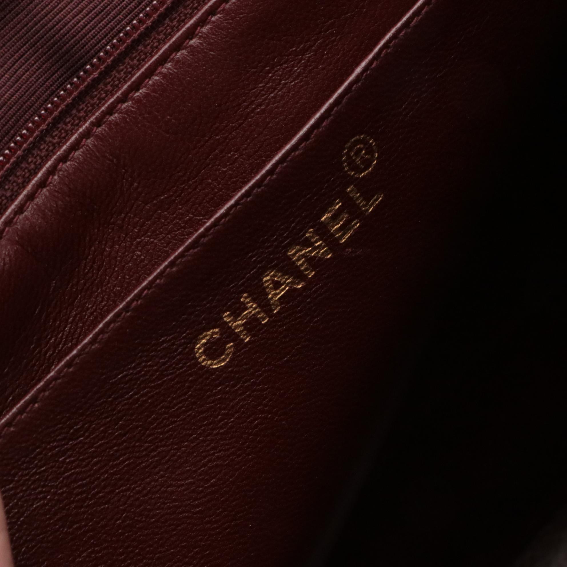 Chanel Chevron Lambskin CC Turnlock Flap Shoulder Bag with Leather Straps