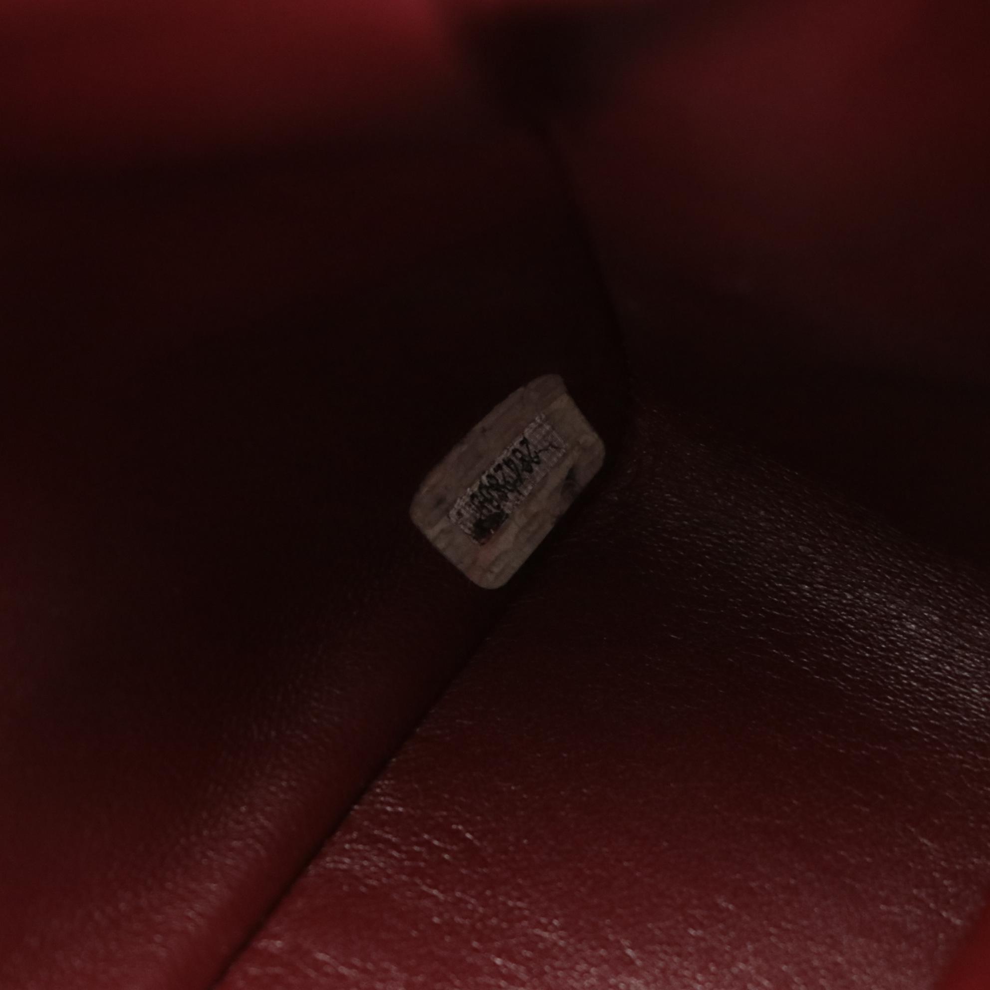 Chanel Chevron Lambskin CC Turnlock Flap Shoulder Bag with Leather Straps