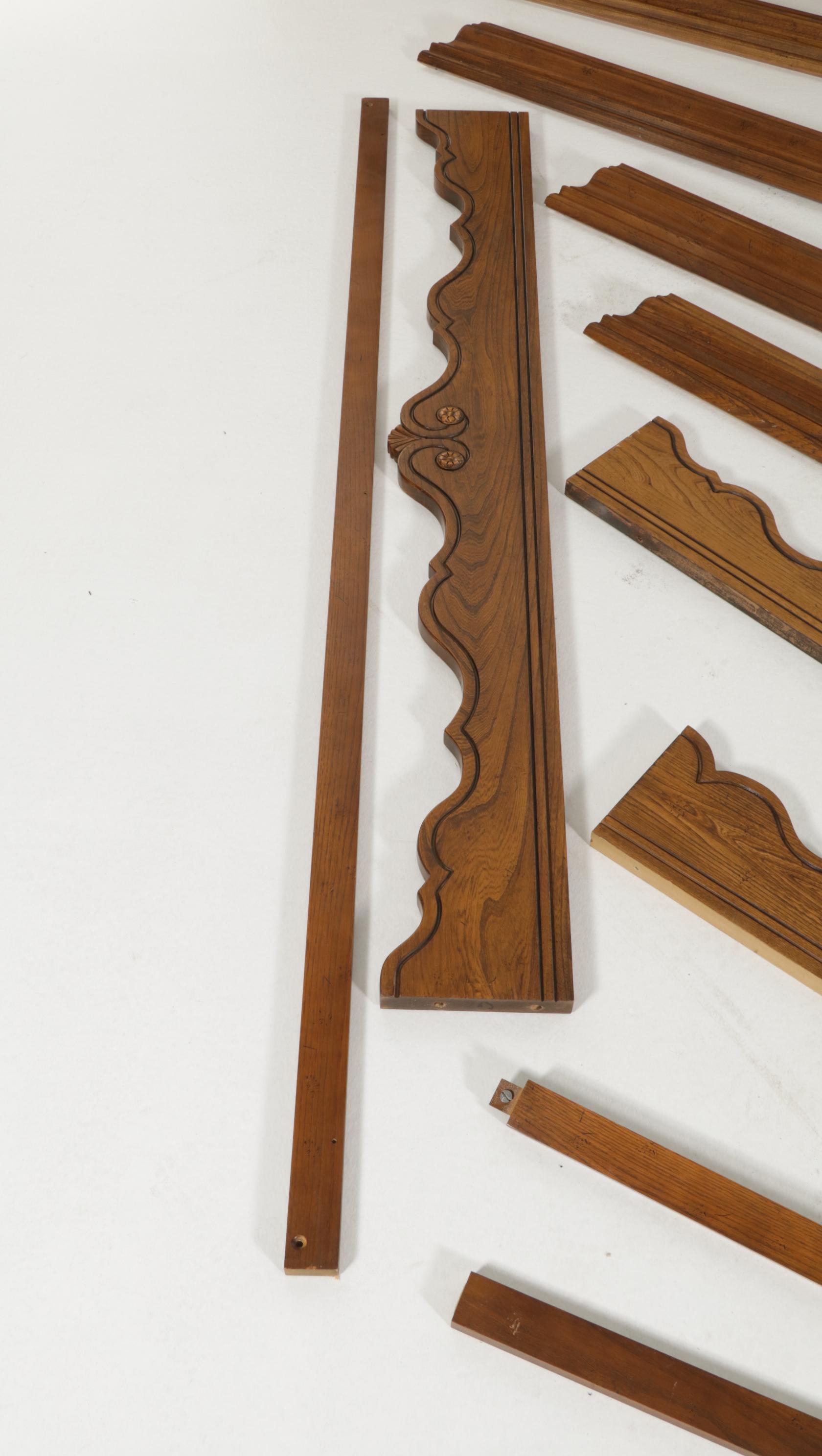 Baker Furniture Walnut and Burl Queen Size Canopy Bed Frame