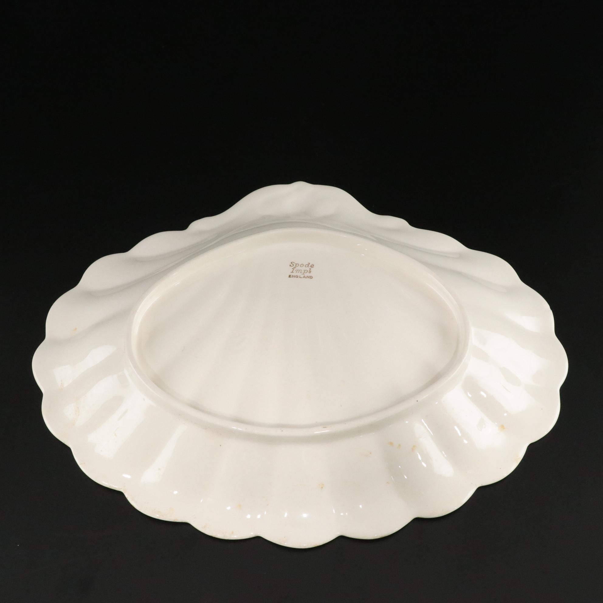 Shafford "Lattice" Teapot & Dishes with Spode and Other Dishware