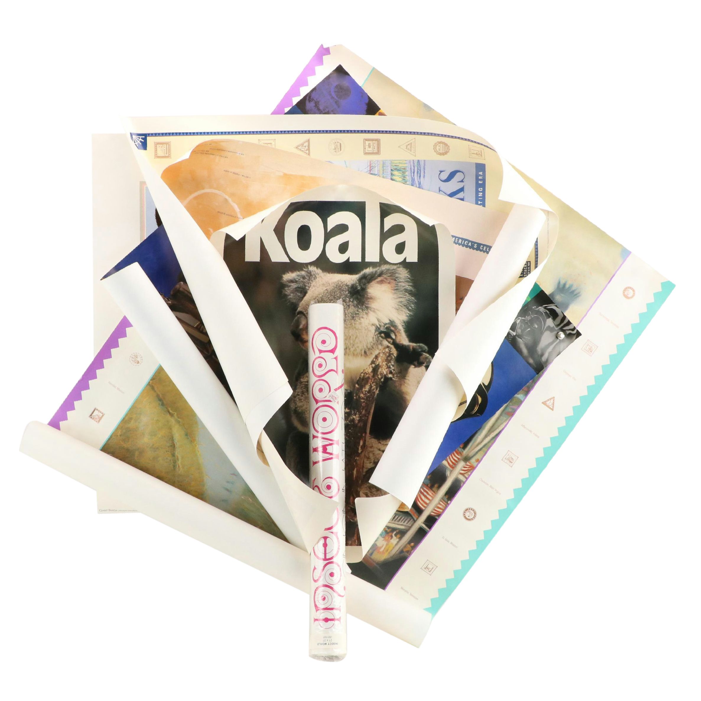 Vintage Cincinnati Posters, Late 20th Century