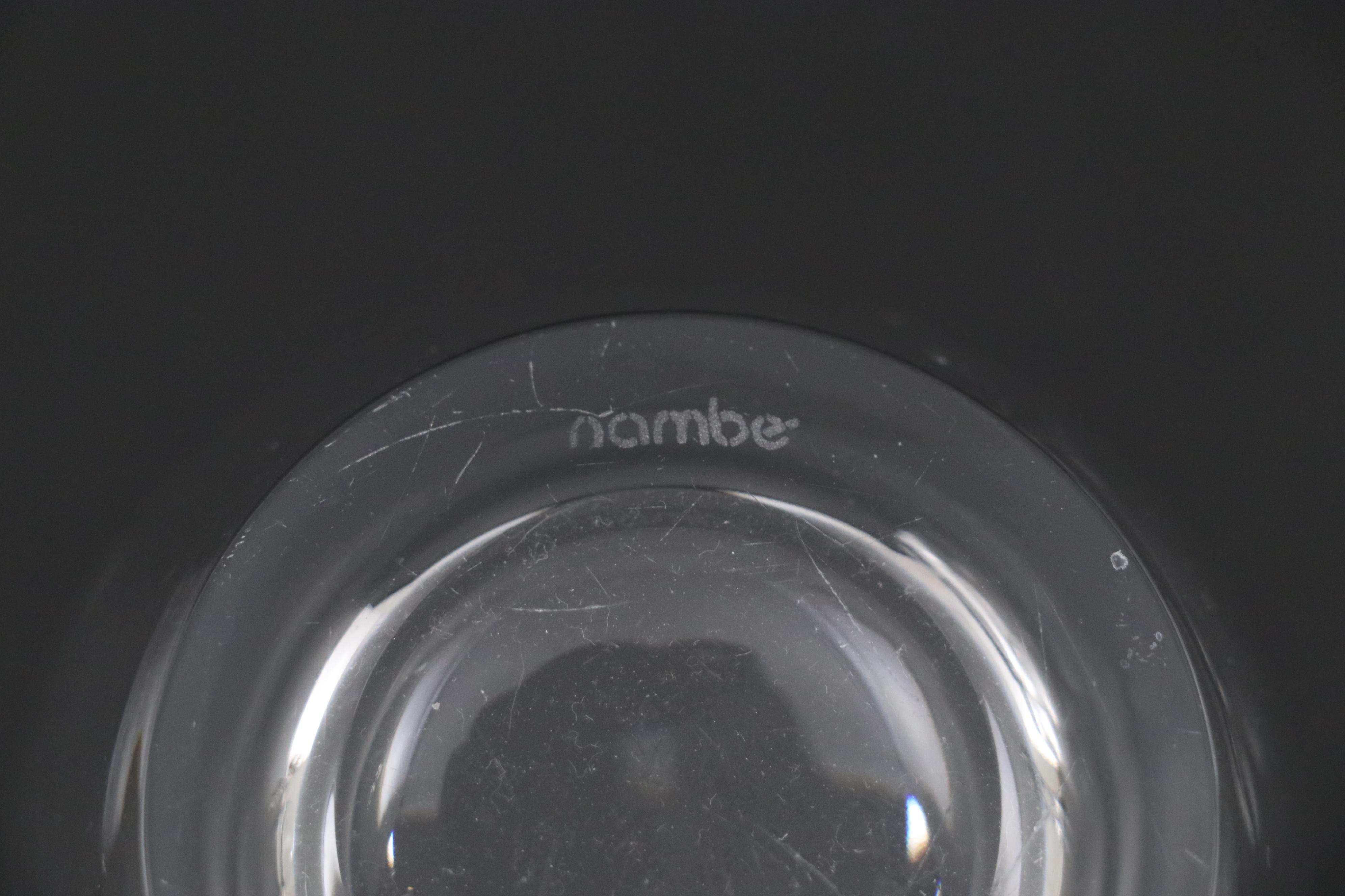 Nambe "Tilt" Glass Decanter and Lowball Glasses with More Table Accessories