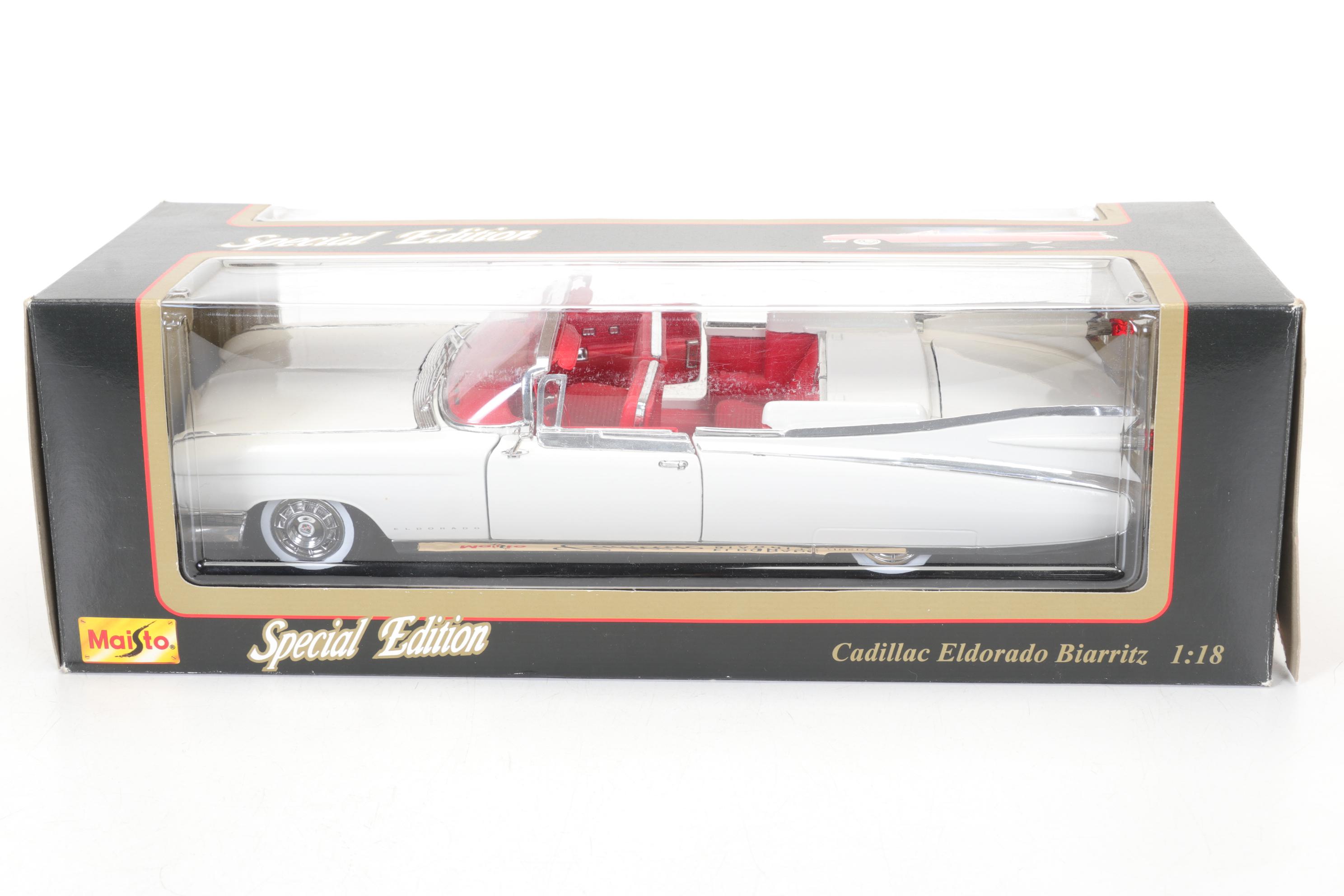 Cadillac Eldorado Biarritz and Other Diecast Model Cars