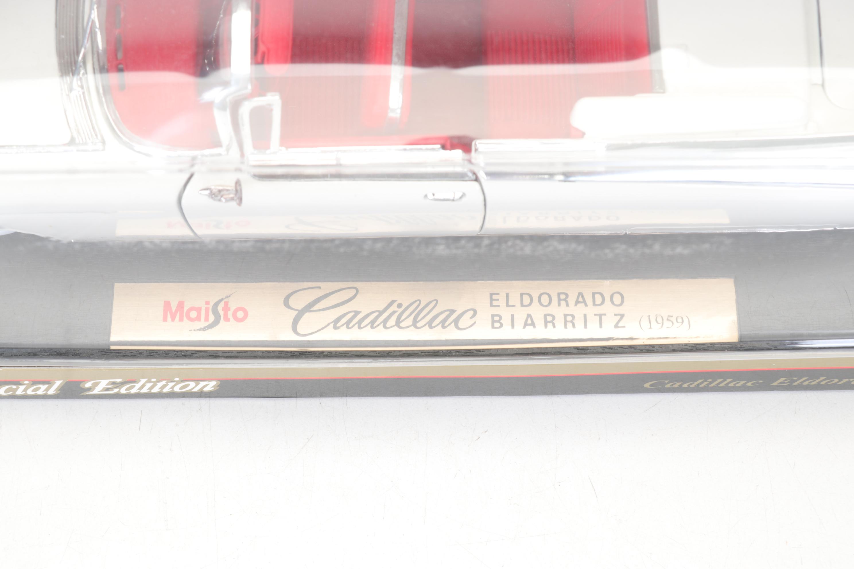 Cadillac Eldorado Biarritz and Other Diecast Model Cars