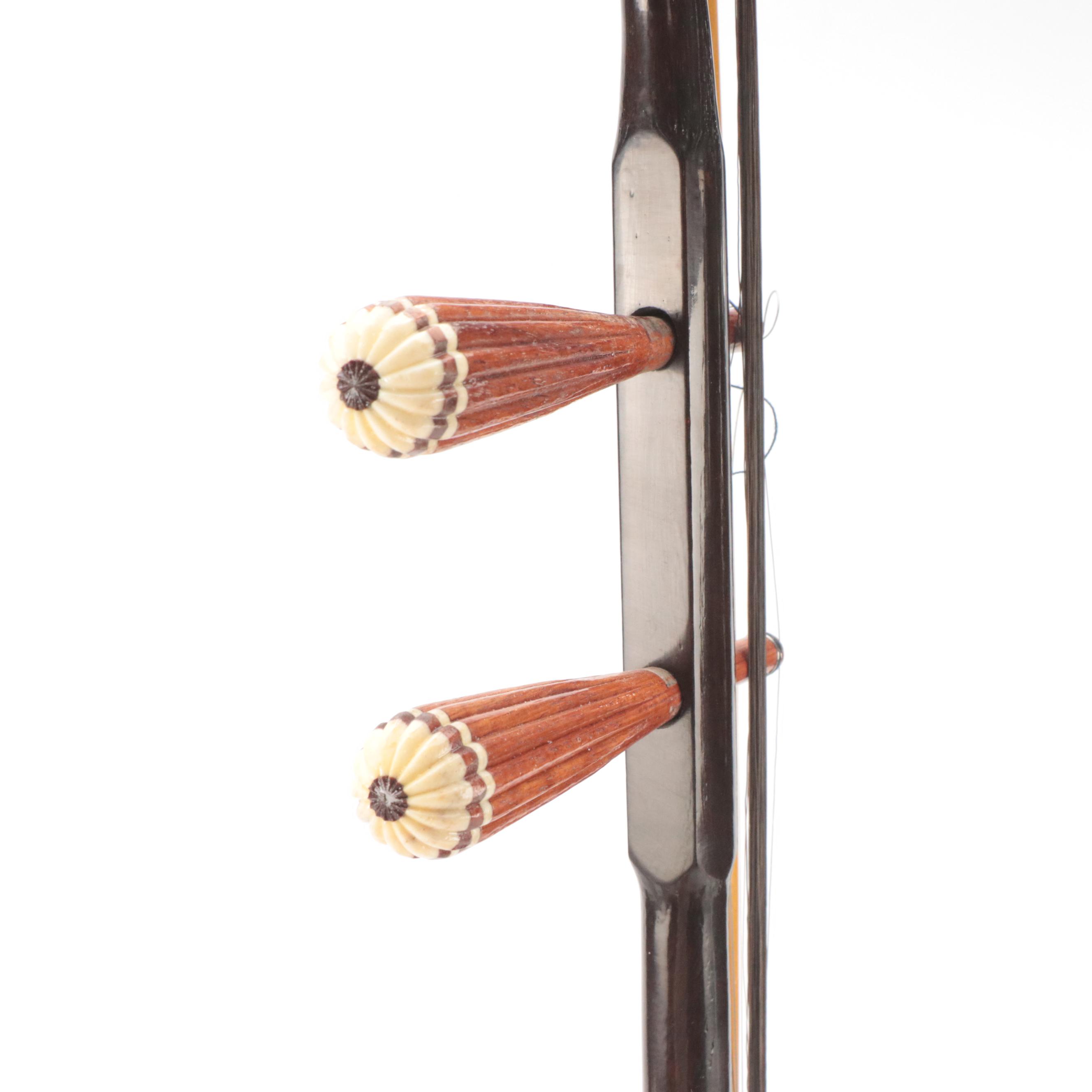 Chinese Erhu Two Stringed Instrument