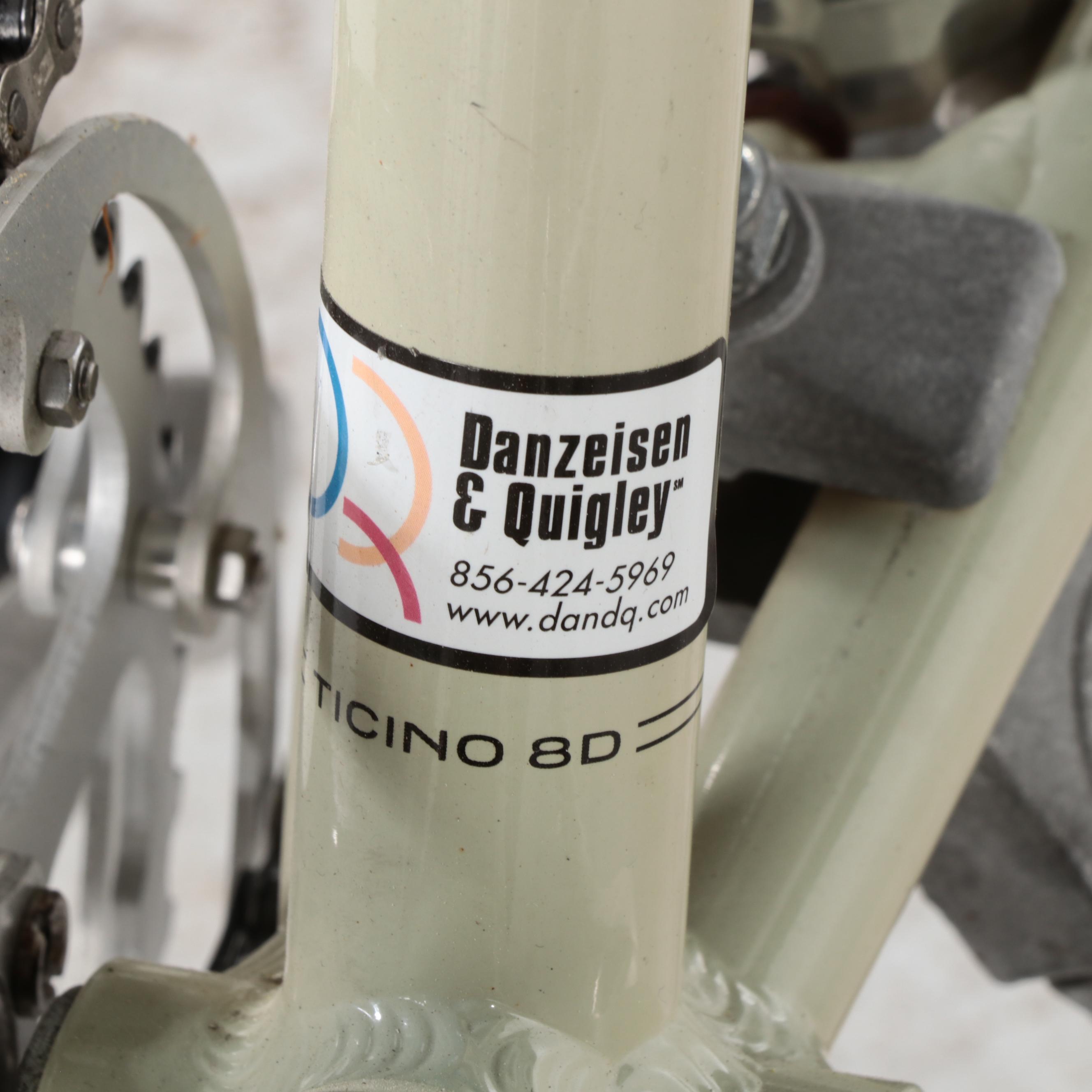 Electra Ticino 8D Cruiser Bicycle in Cream with Fenders, Custom Tires, Vintage