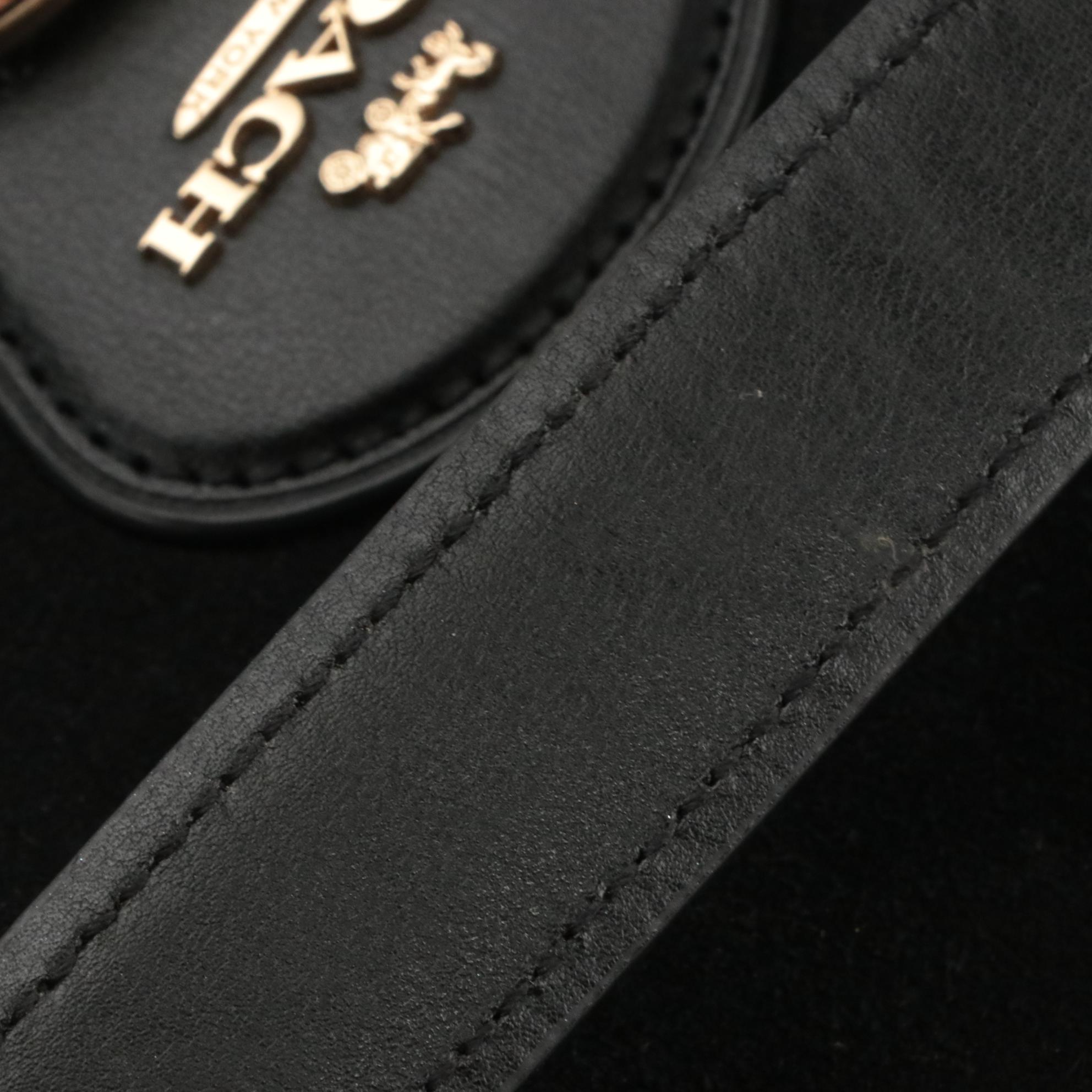 Coach Kleo Shoulder Bag 23 C8515 in Signature Canvas and Suede/Leather