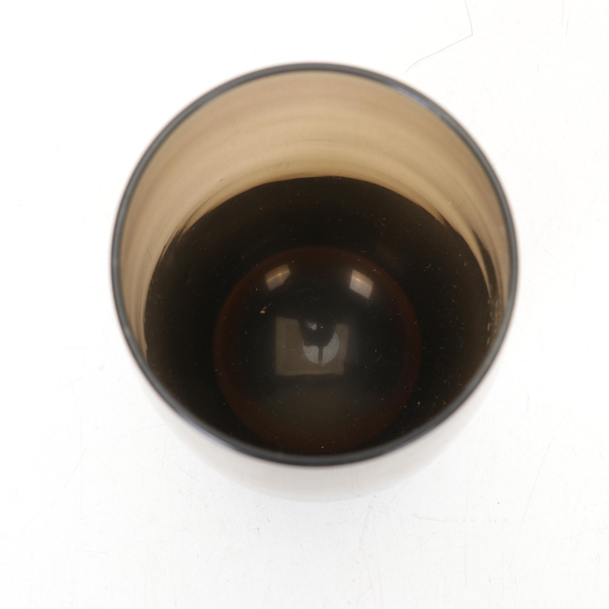 Gorham Reizart Brown Glasses & Stemware, Mid to Late 20th Century