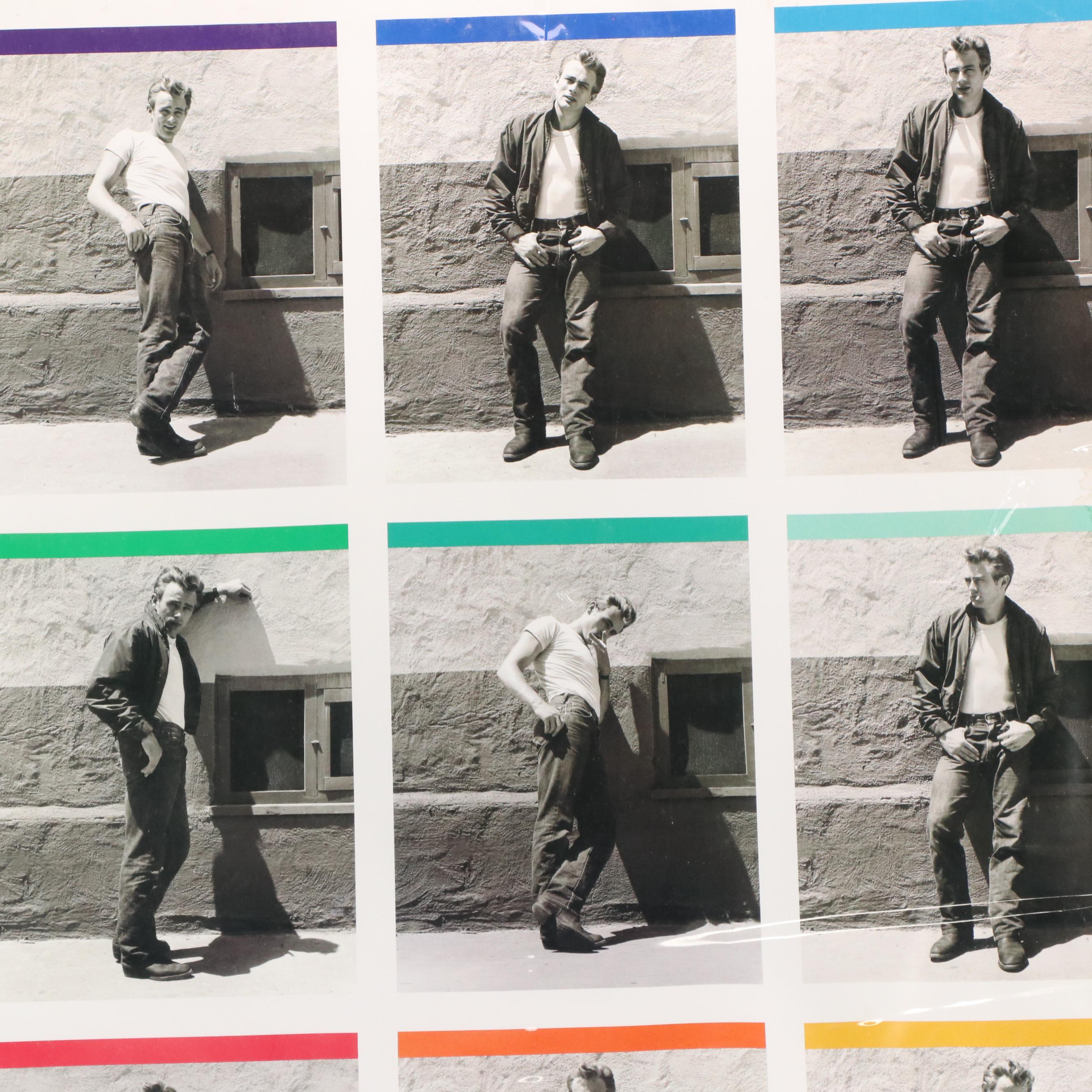 James Dean Offset Lithograph Poster, 1992