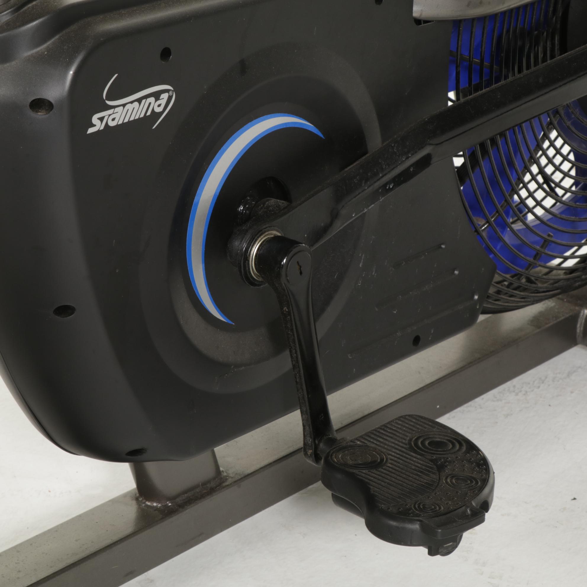 Stamina "Airgometer" Exercise Bike with Inversion Chair