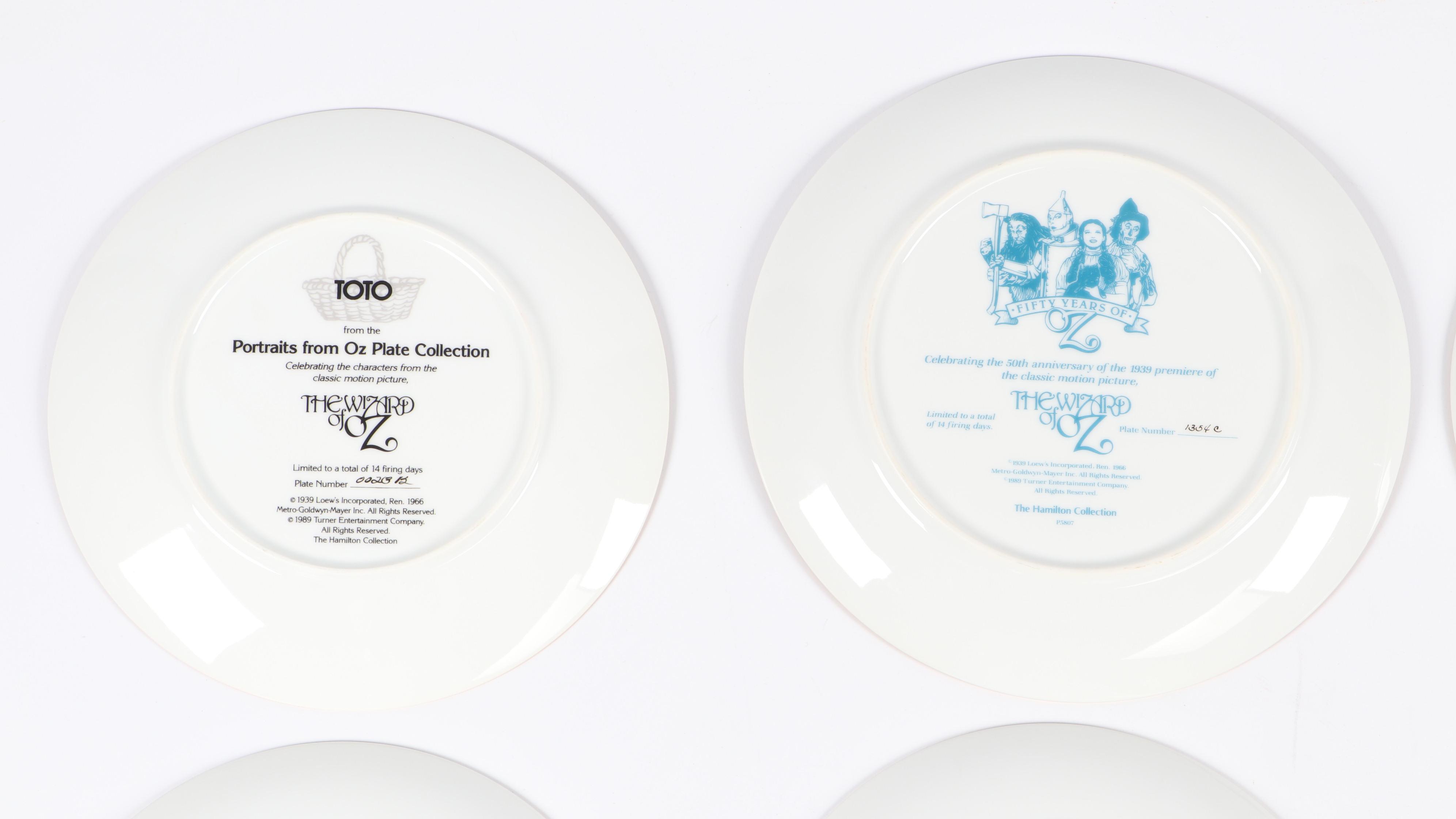 The Hamilton Collection Fifty Years of Oz Plate and Portraits from Oz Plates