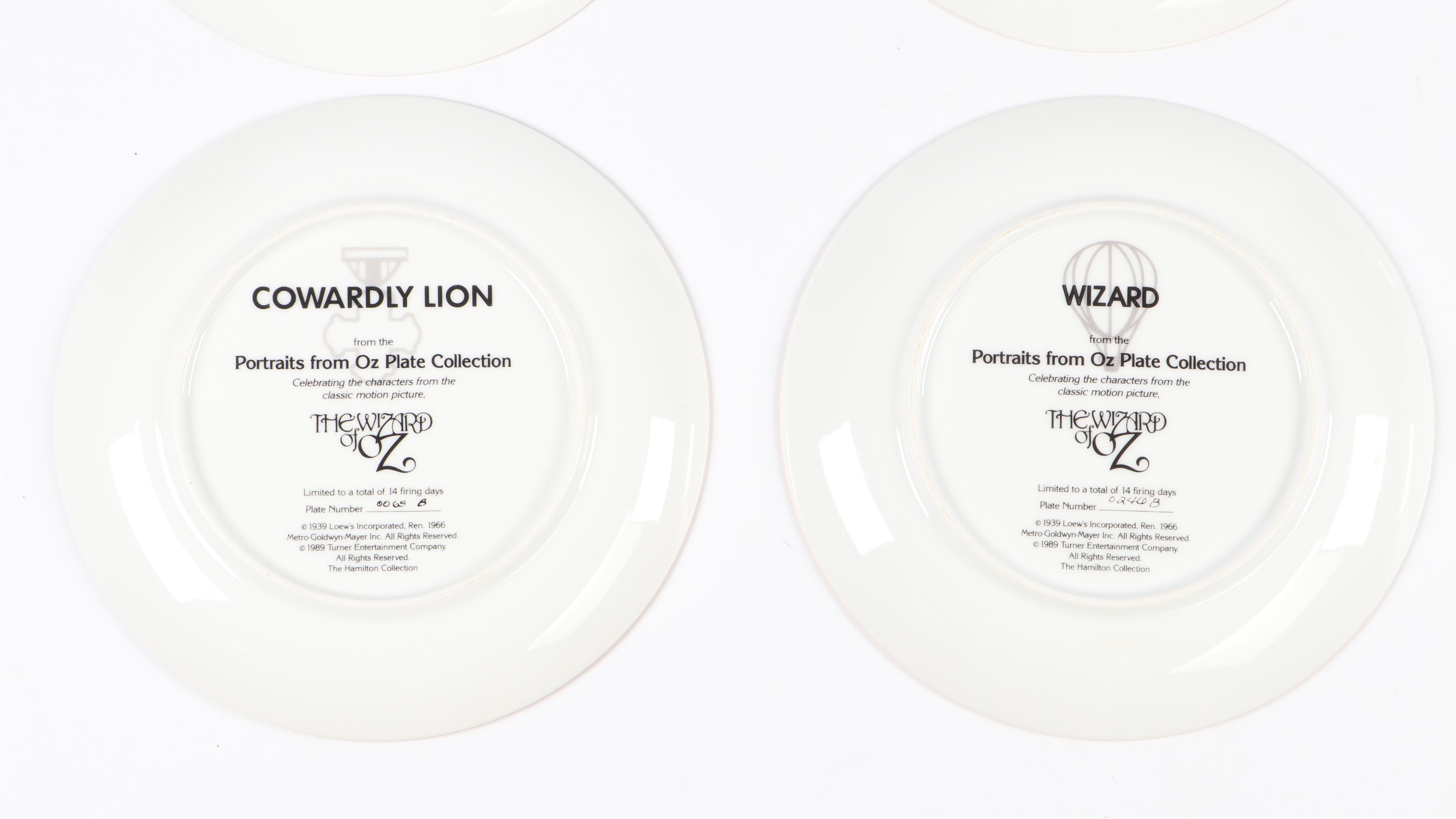 The Hamilton Collection Fifty Years of Oz Plate and Portraits from Oz Plates