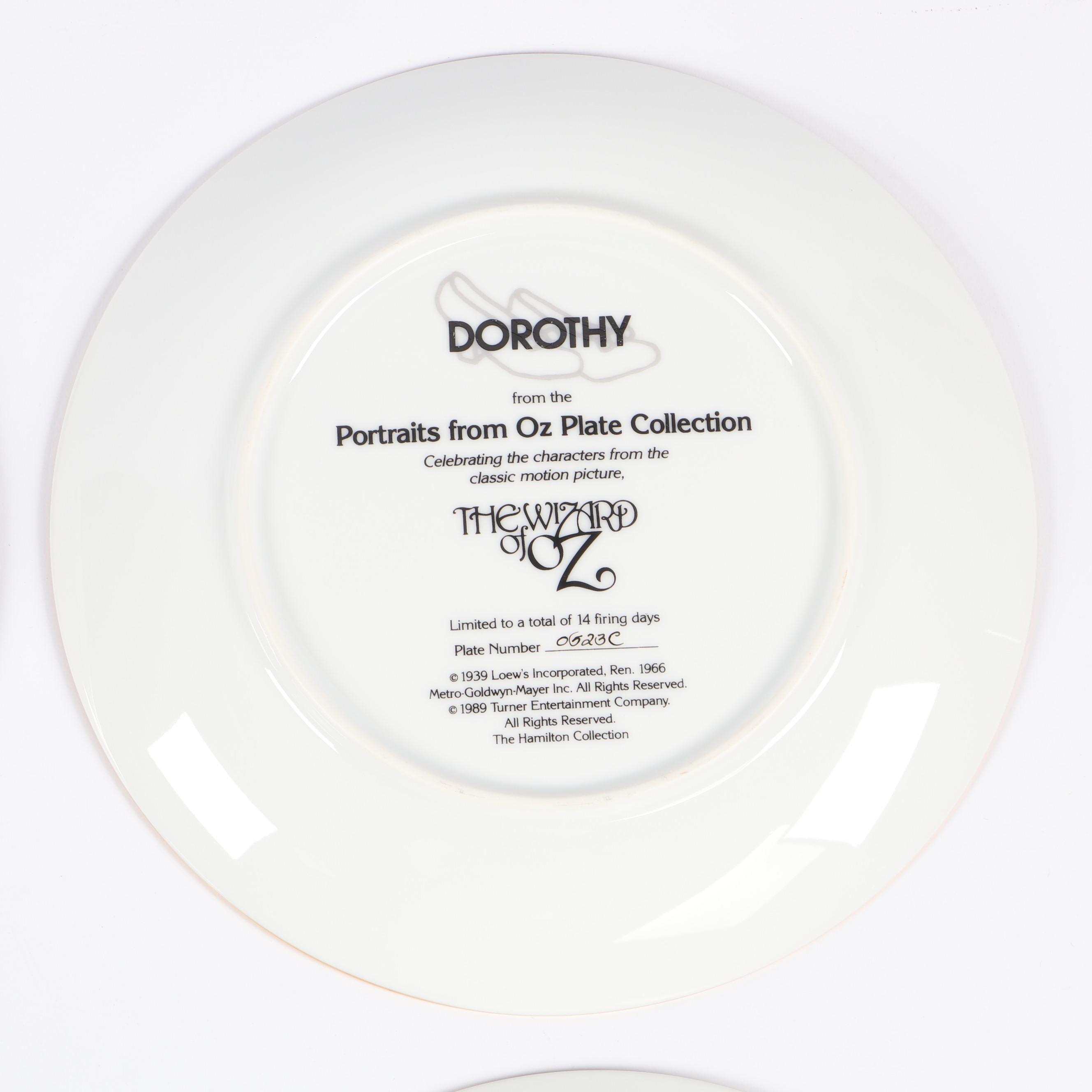 The Hamilton Collection Fifty Years of Oz Plate and Portraits from Oz Plates