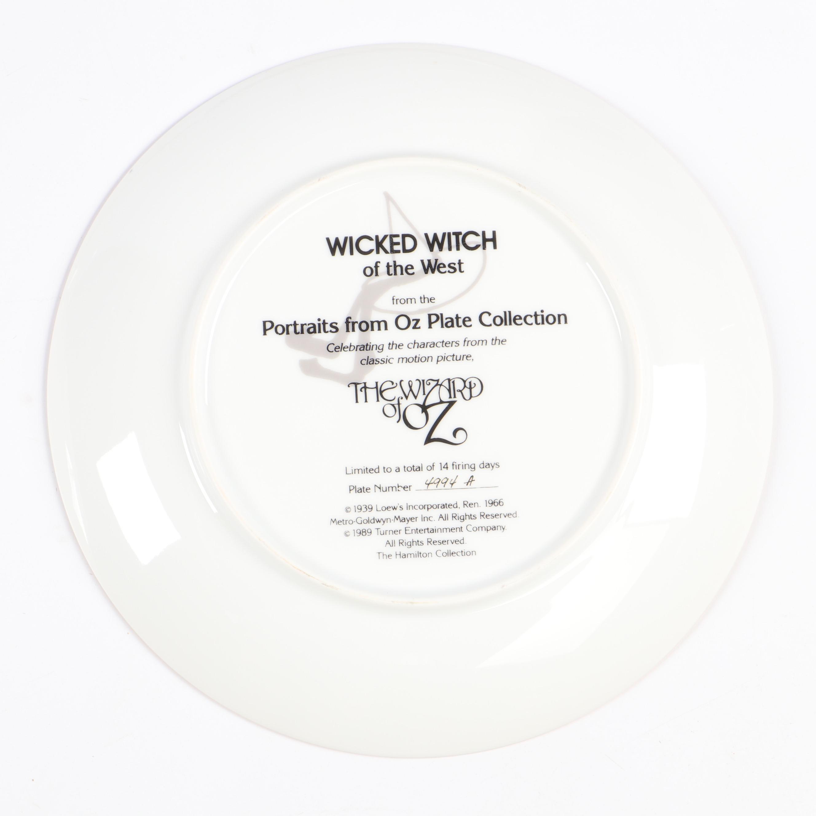 The Hamilton Collection Fifty Years of Oz Plate and Portraits from Oz Plates