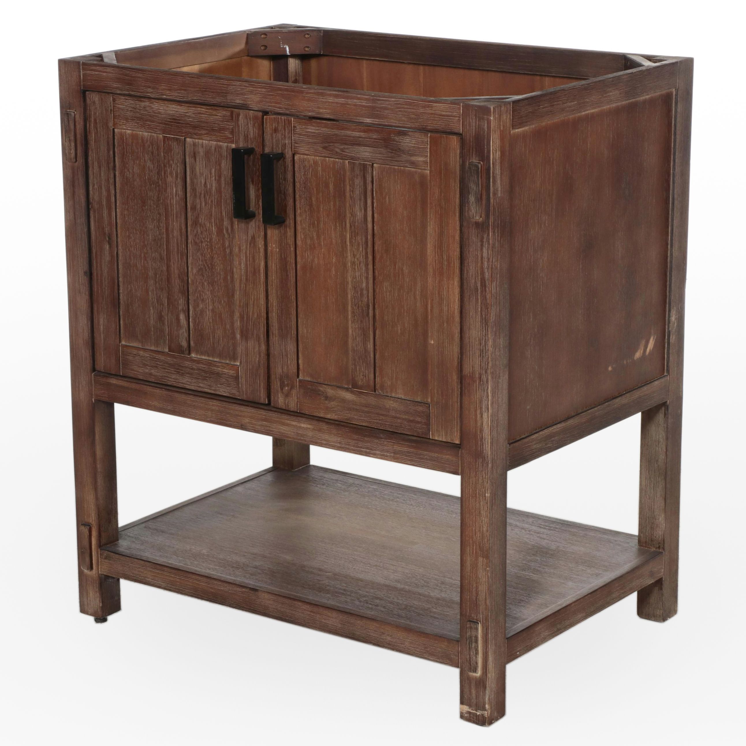 Signature Hardware Morris Console Vanity Cabinet