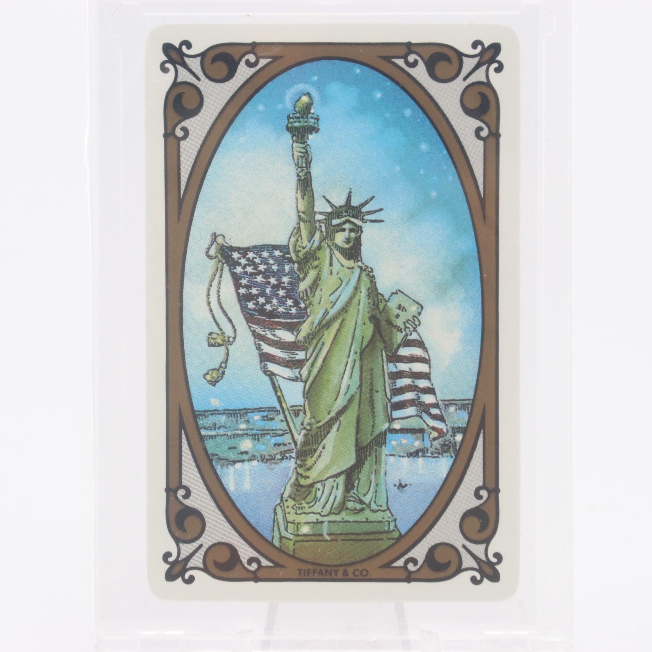Tiffany & Co. Statue of Liberty Playing Card