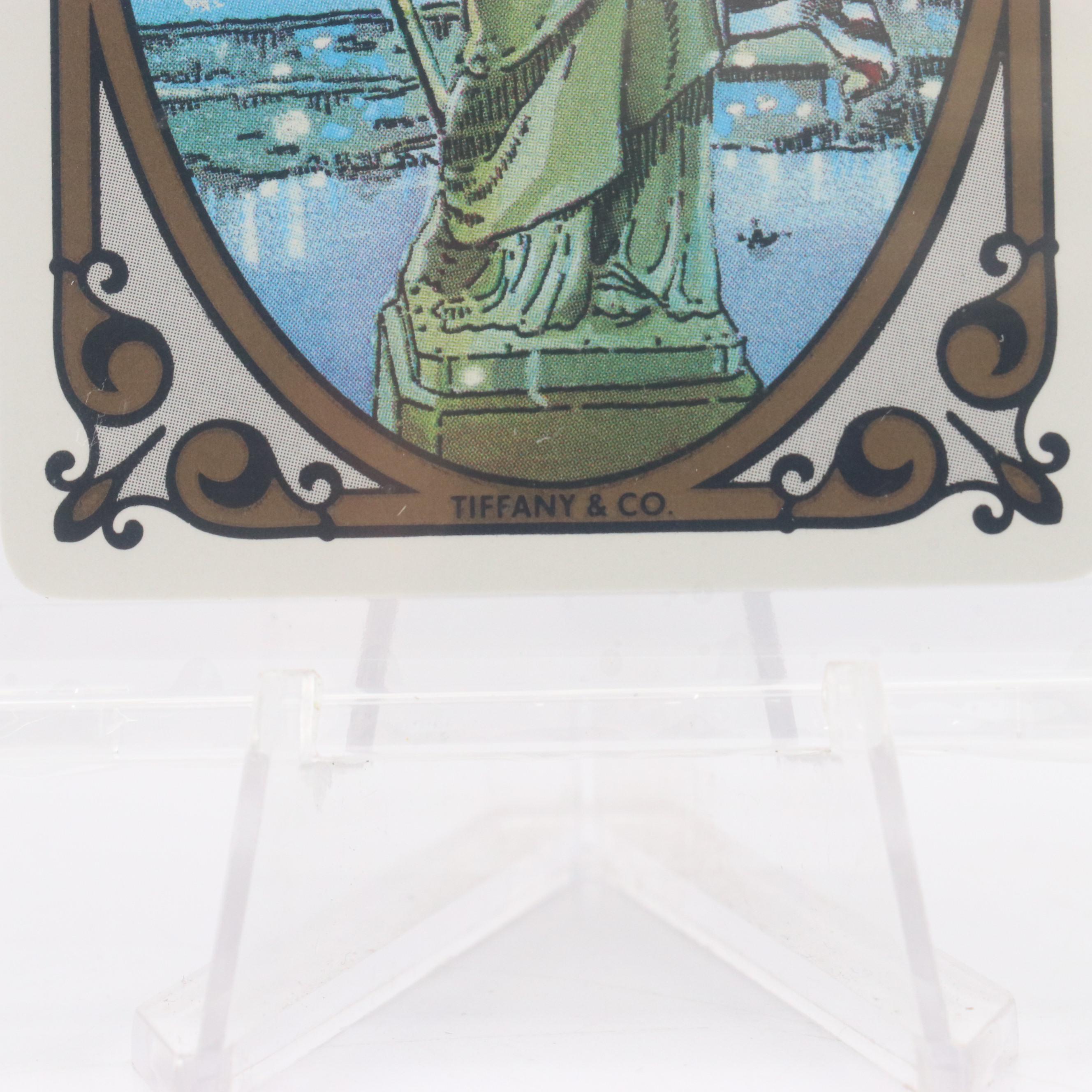 Tiffany & Co. Statue of Liberty Playing Card