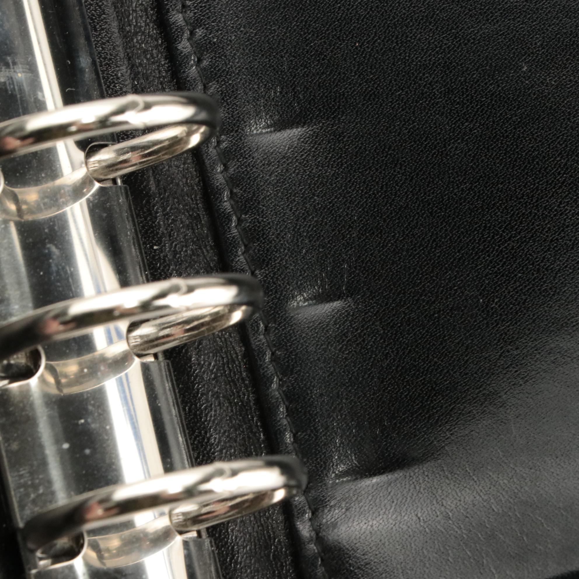 Prada Black Nylon and Leather Agenda Cover