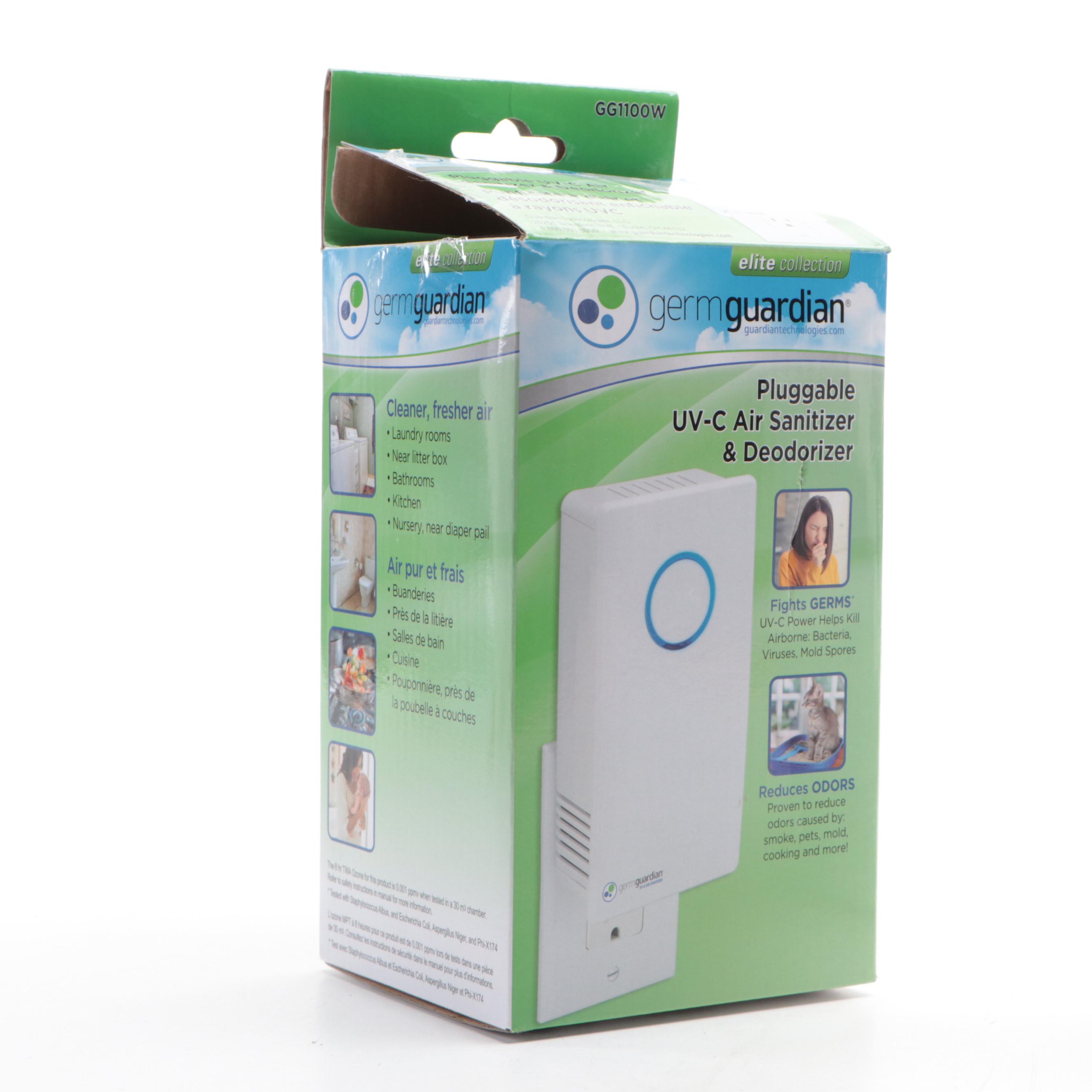 Pair of GermGuardian Pluggable UV-C Air Sanitizers