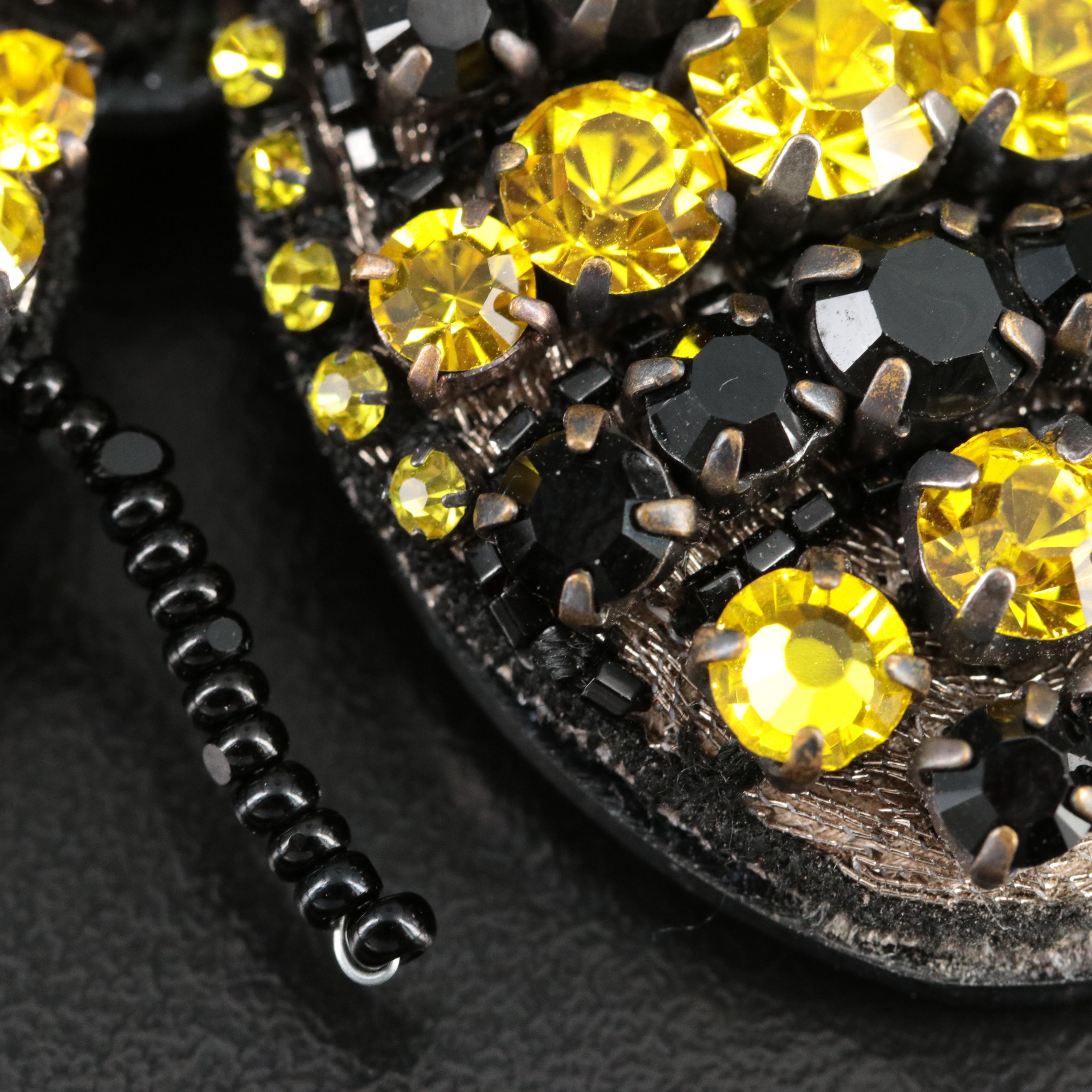 Gucci Crystal Bee Brooch