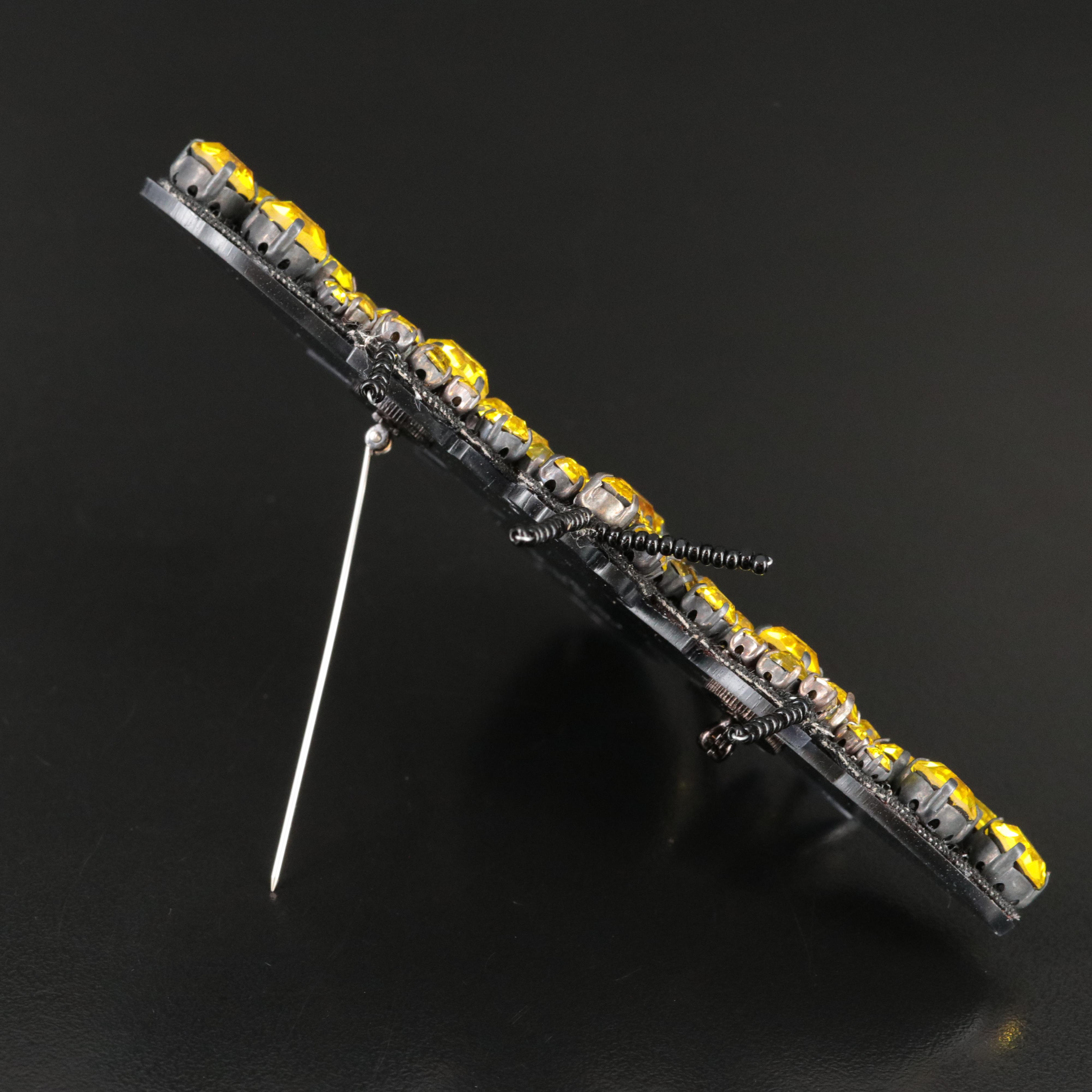 Gucci Crystal Bee Brooch