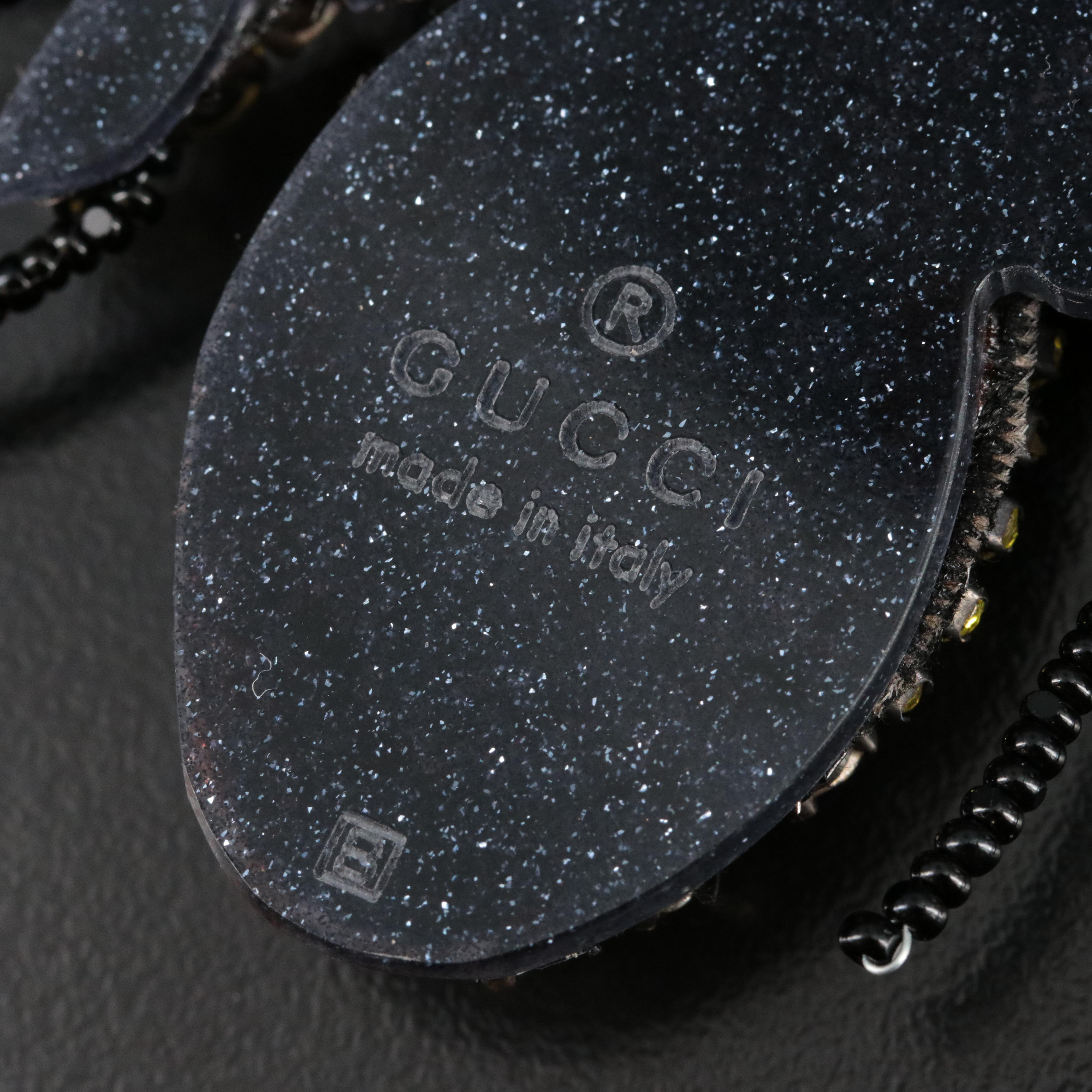 Gucci Crystal Bee Brooch