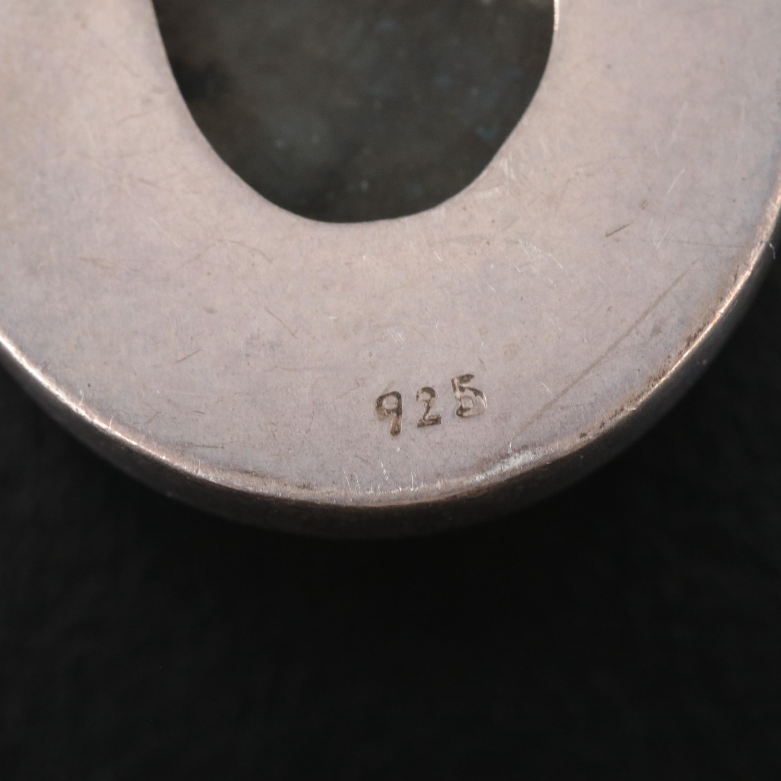 Sterling Necklace and Pendants Including Garnet and Agate