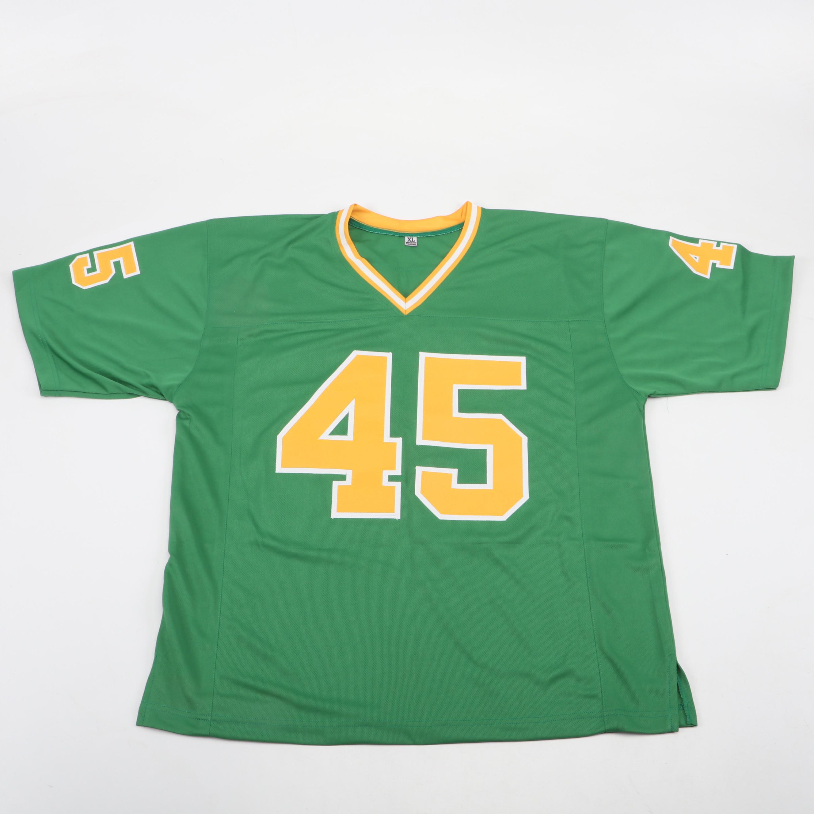 Rudy Ruettiger Signed Notre Dame Football Jersey with More