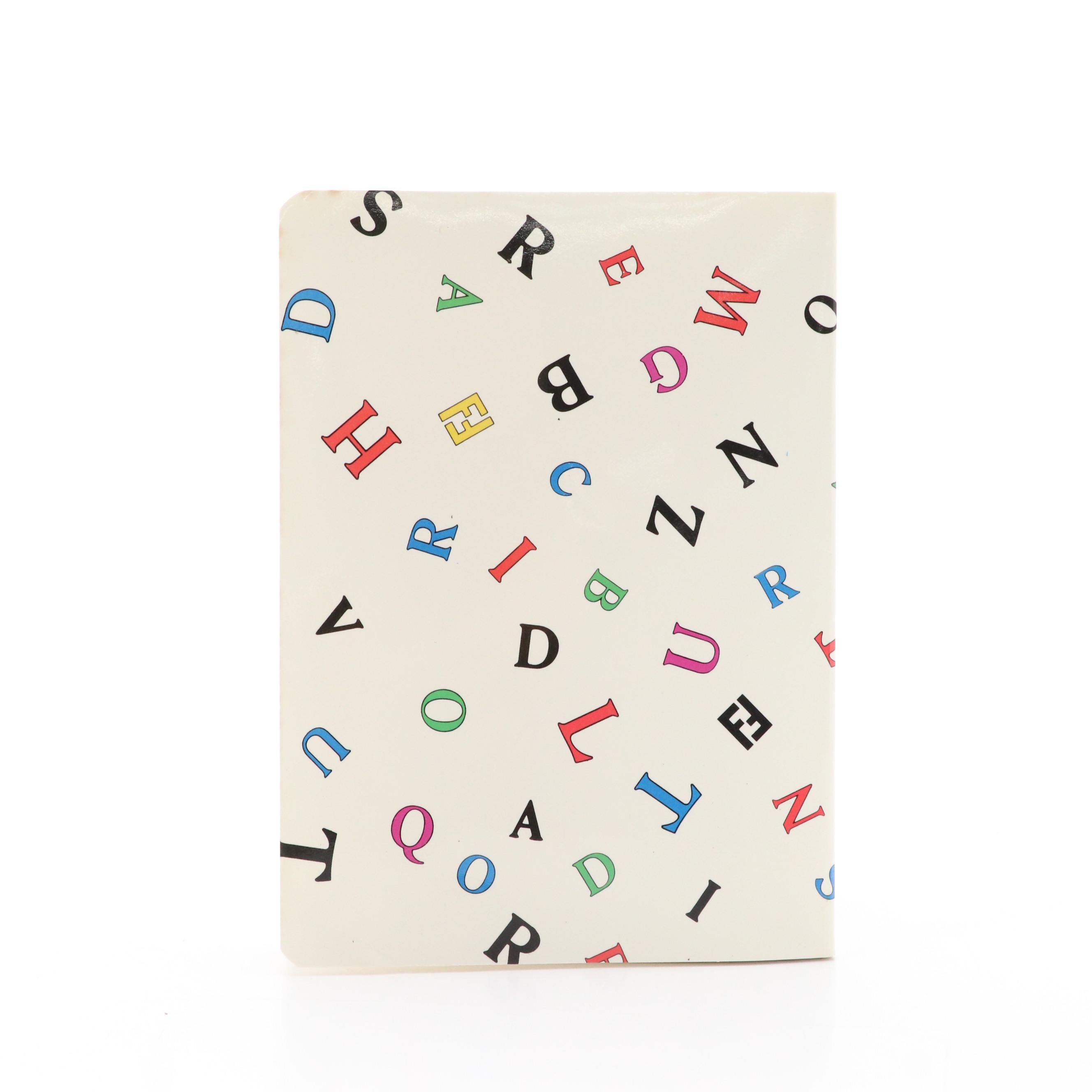 Fendi Alphabet Notebook Journal
